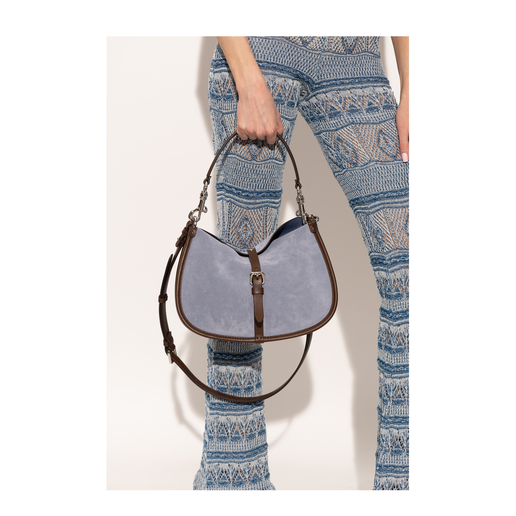 Suede Shoulder Bag