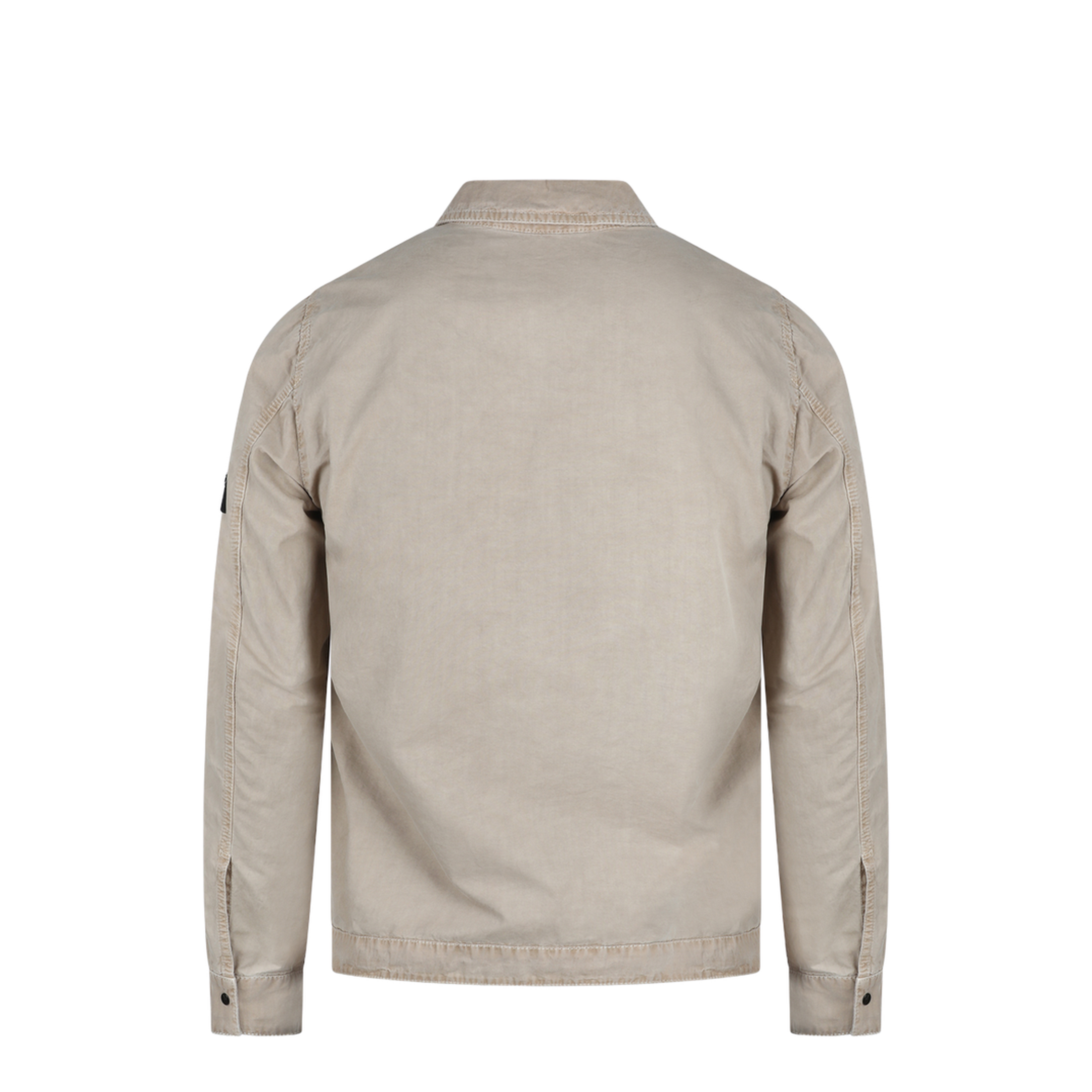Brushed Organic Cotton Canvas Overshirt