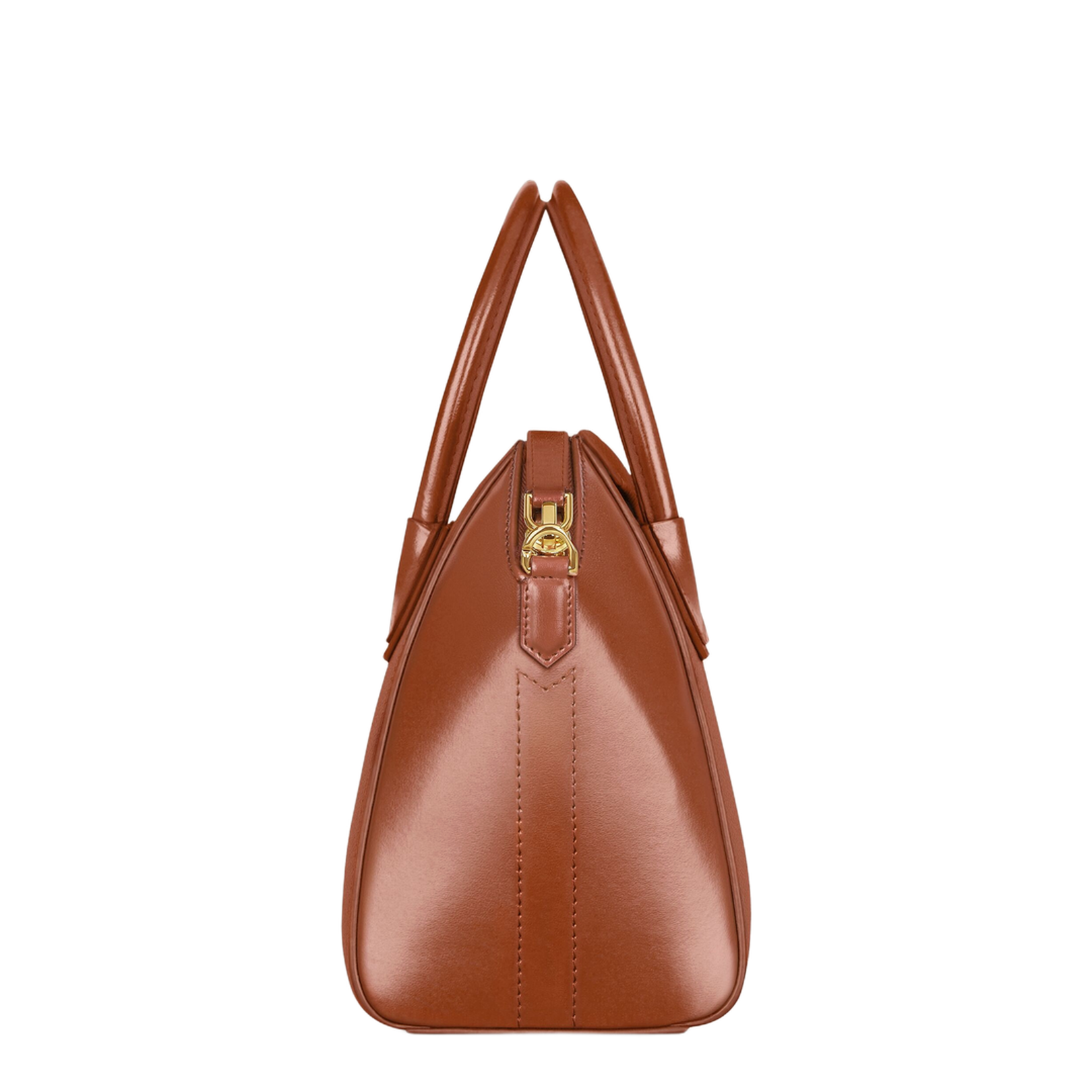 Zipper Closure Tote Bag with Adjustable and Removable Leather Strap