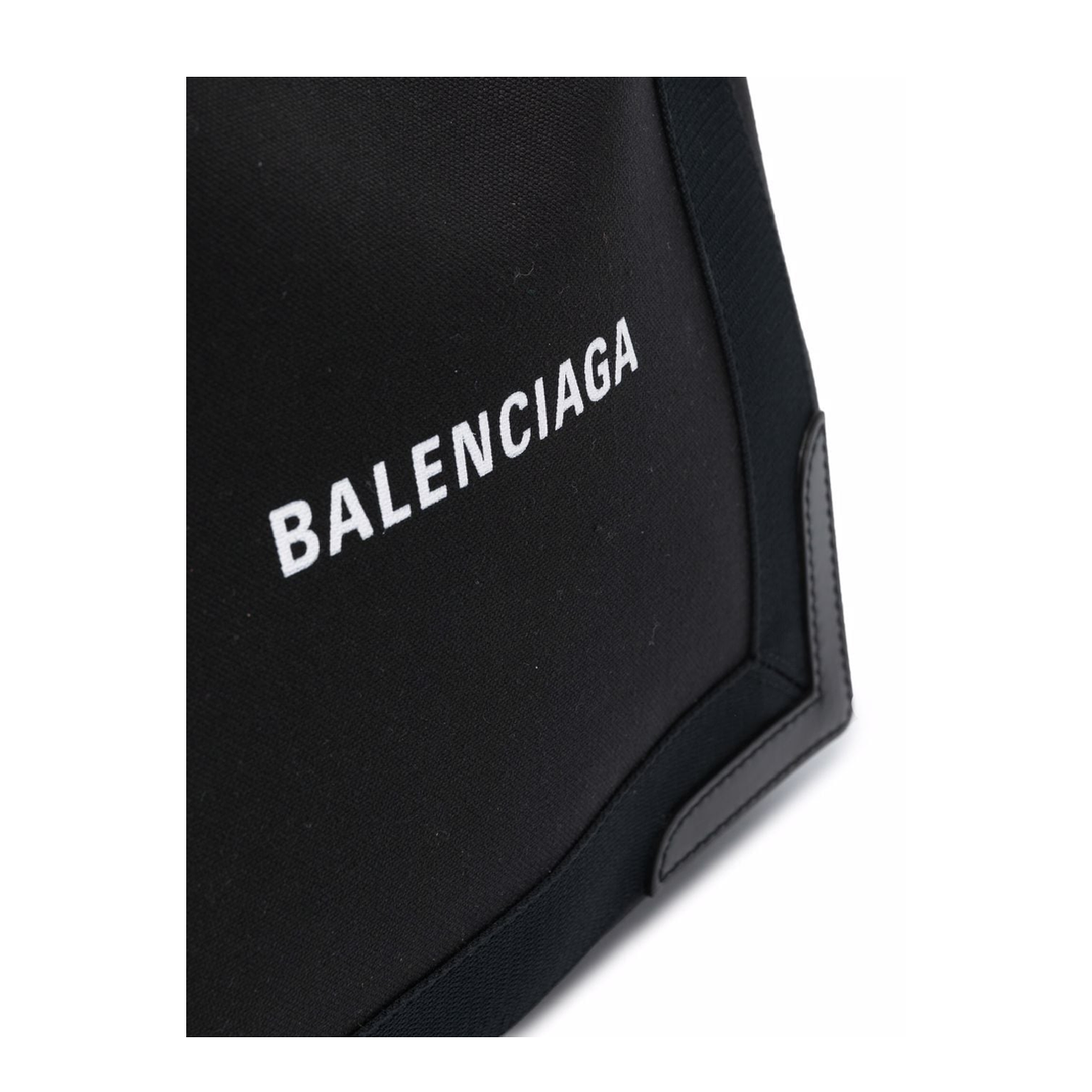 Cabas Small Top Handle Bag, silver hardware