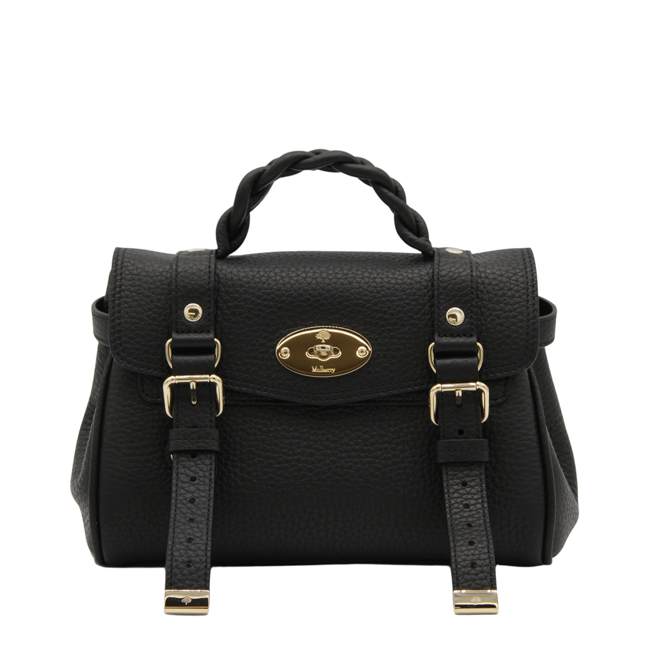 Alexa Mini Grainy Leather Bag