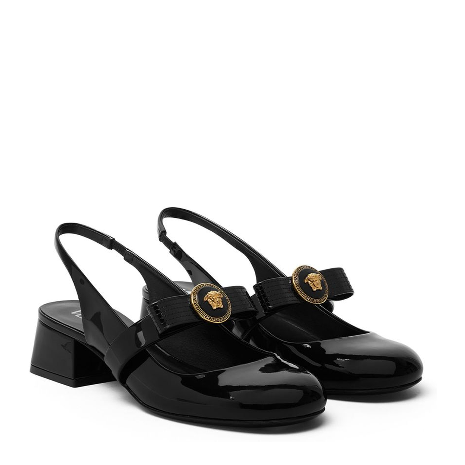 Gianni Ribbon Slingback Pumps