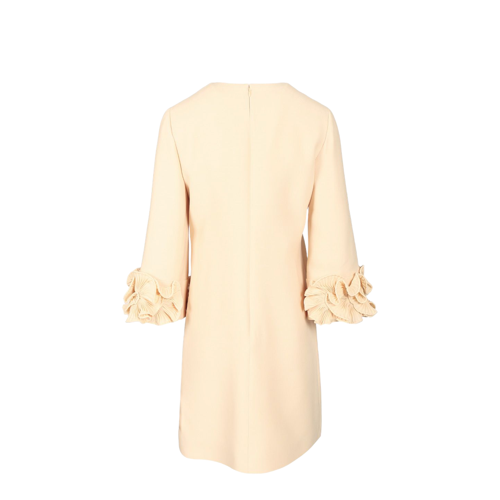 Solid Crepe Couture Dress