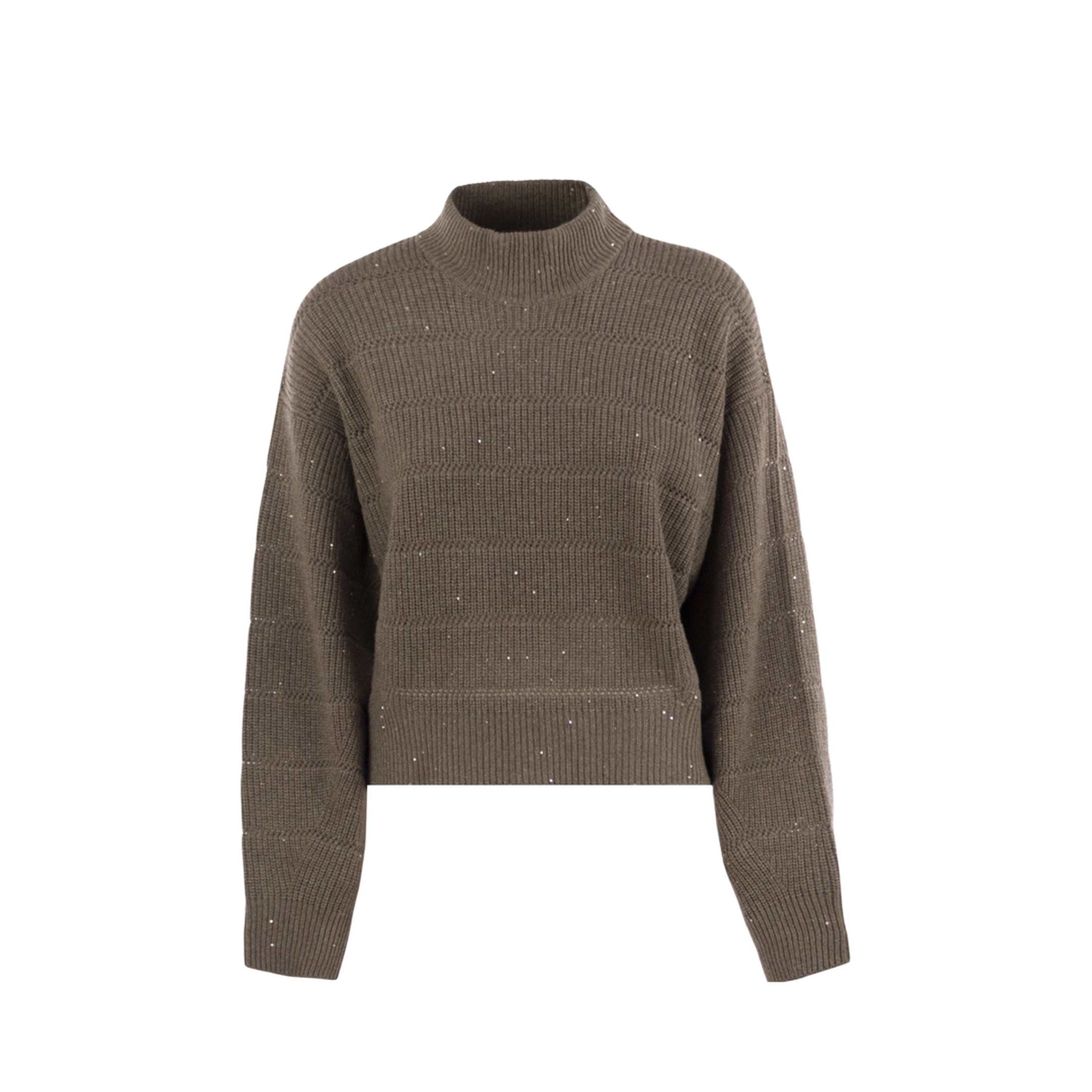 Cashmere and Wool Turtleneck Sweater