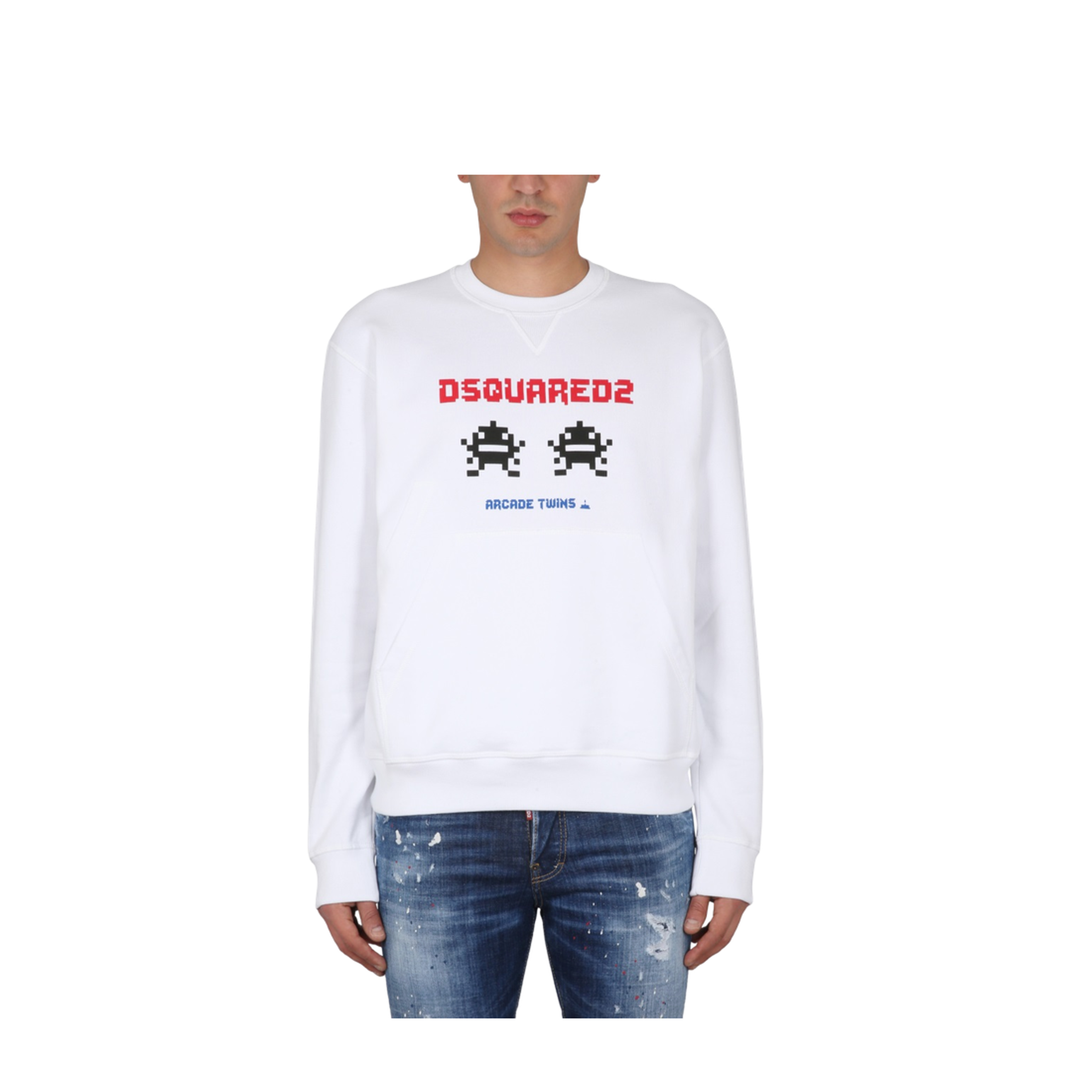 MAYFEYR - Dsquared2 - Sweatshirt With Logo Print - S74GU0730S25516100