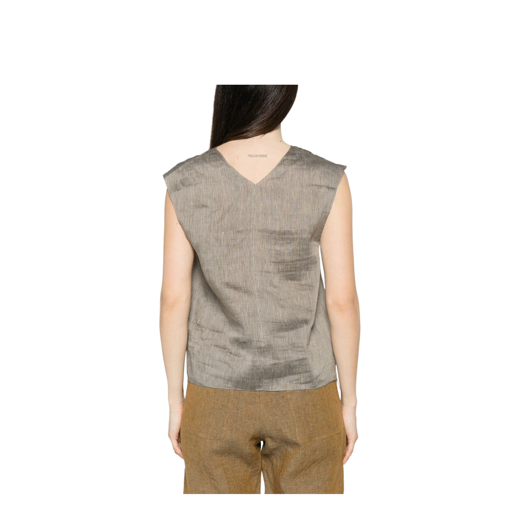 MAYFEYR - Cortana - Top - A0614GREYVISIONSTRIPES