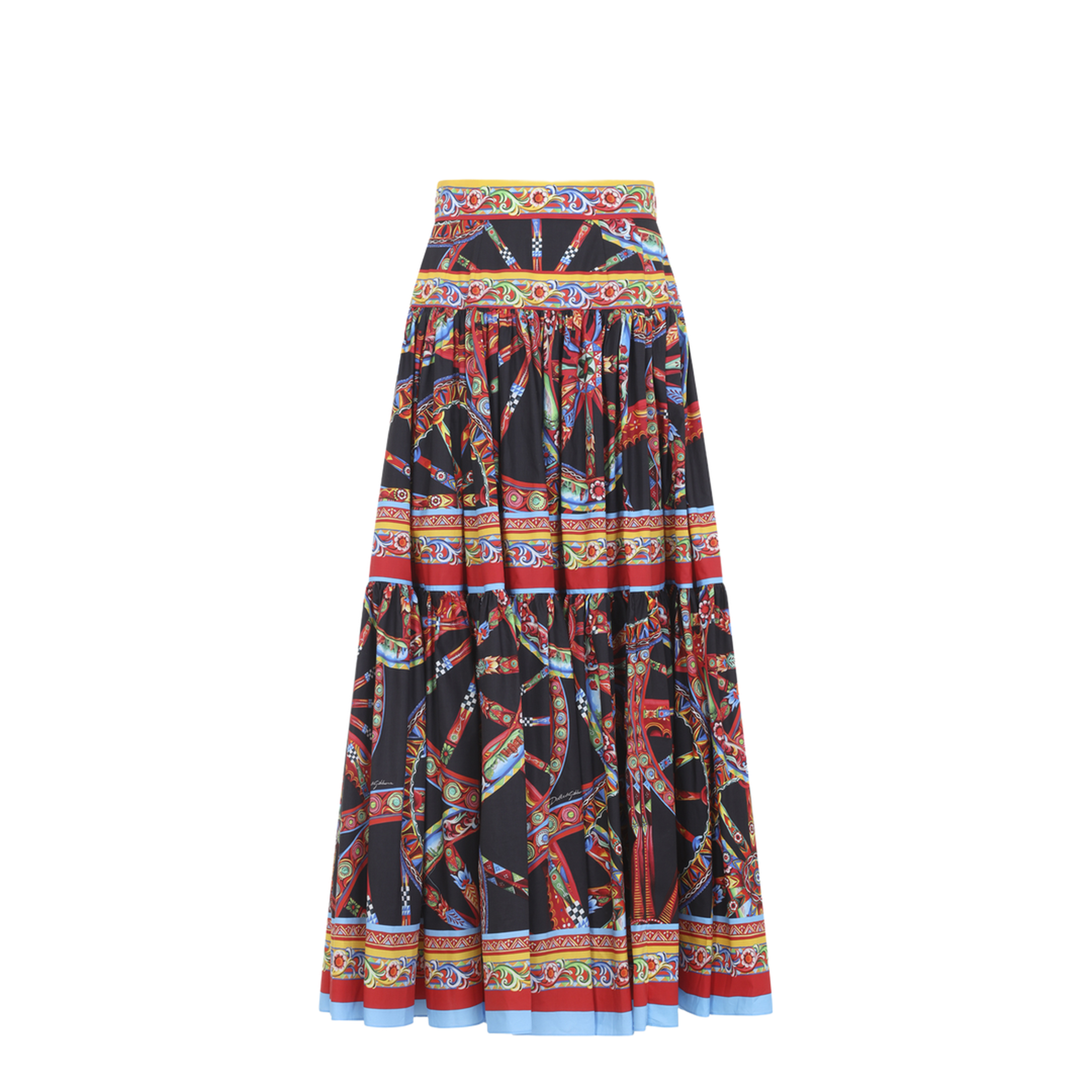 MAYFEYR - Dolce & Gabbana - Popeline Midi Carretto Skirt - F4CELTGDDTF
