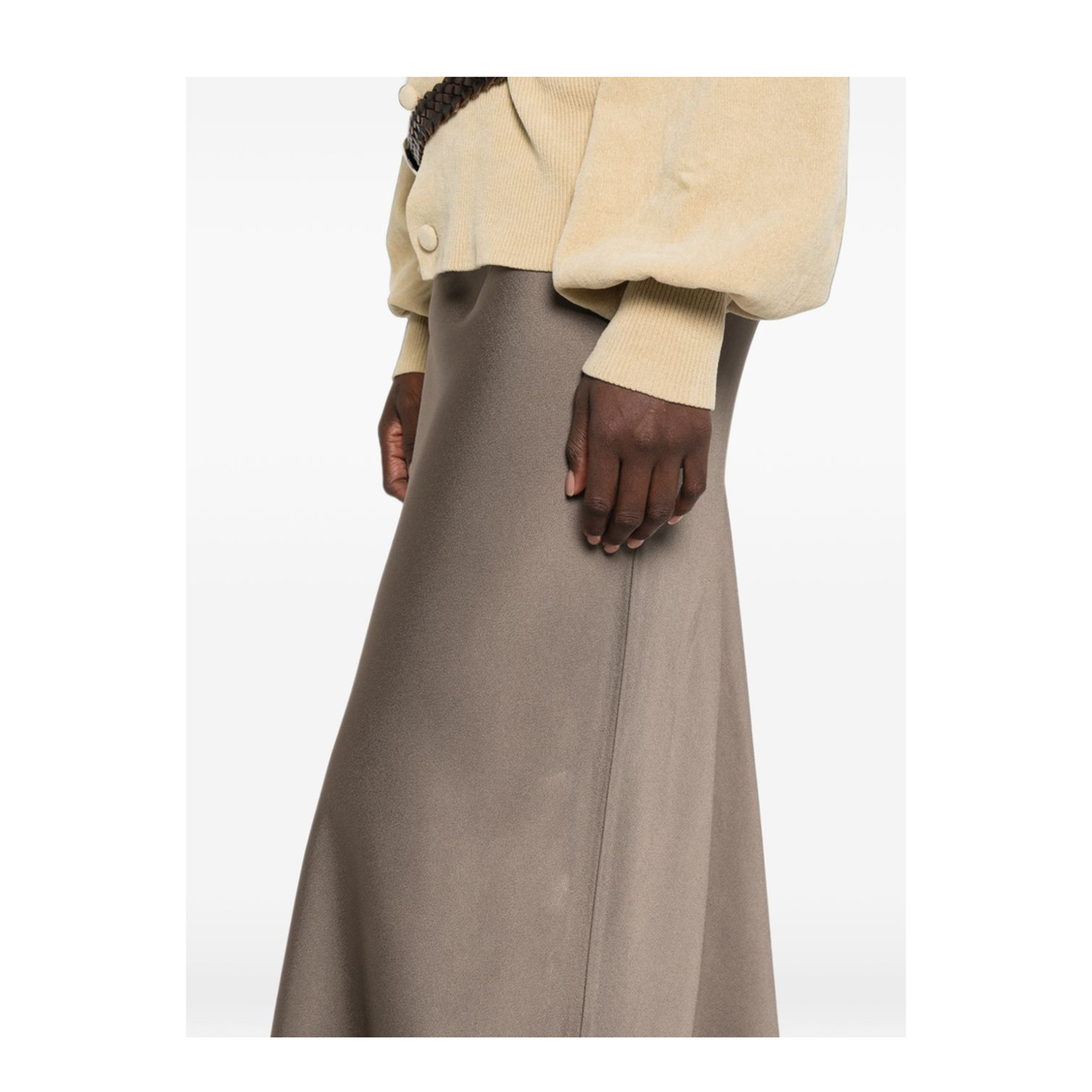 MAYFEYR - Fabiana Filippi - Skirts Brown - GND216F361D9821276