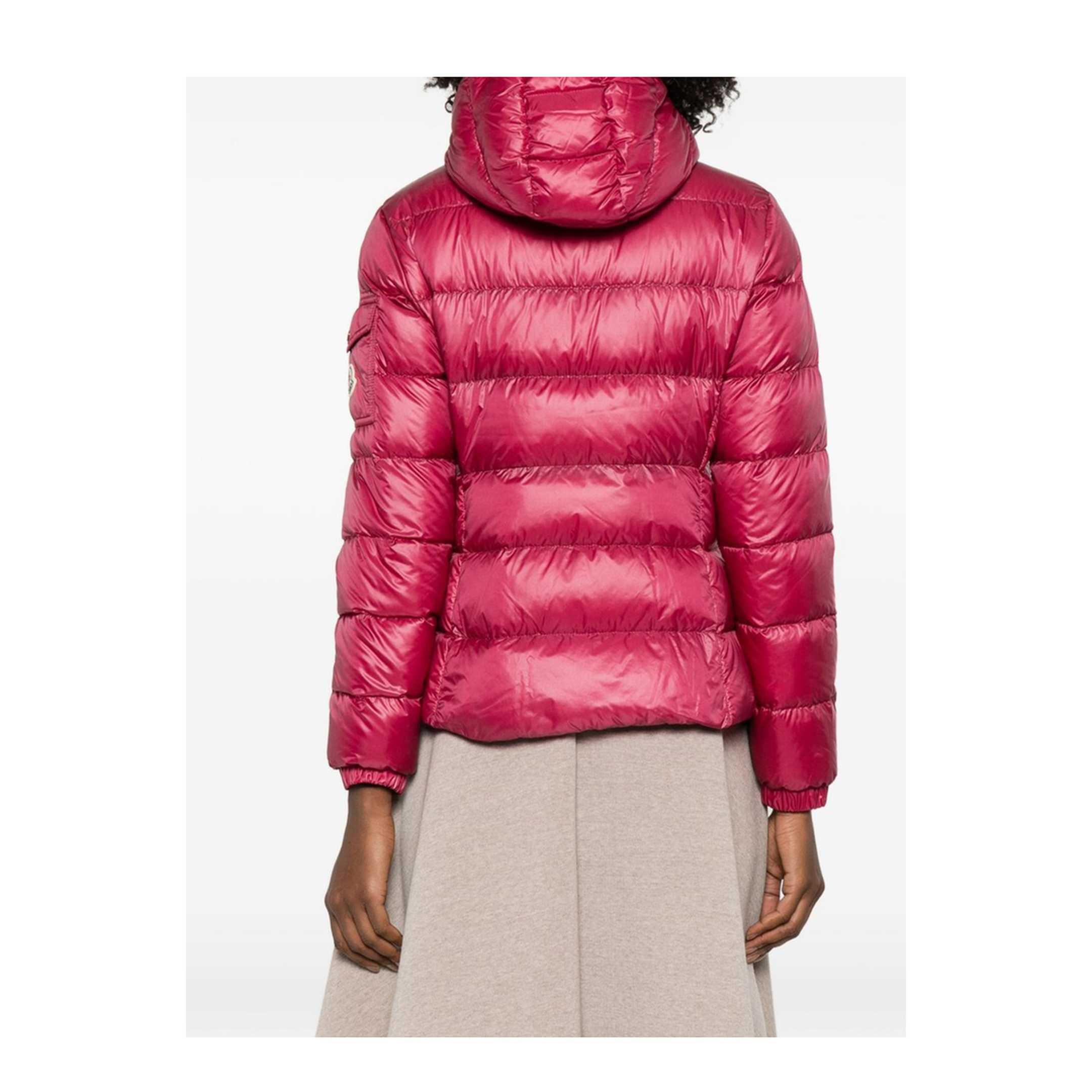 Glesse Hooded Short Down Jacket