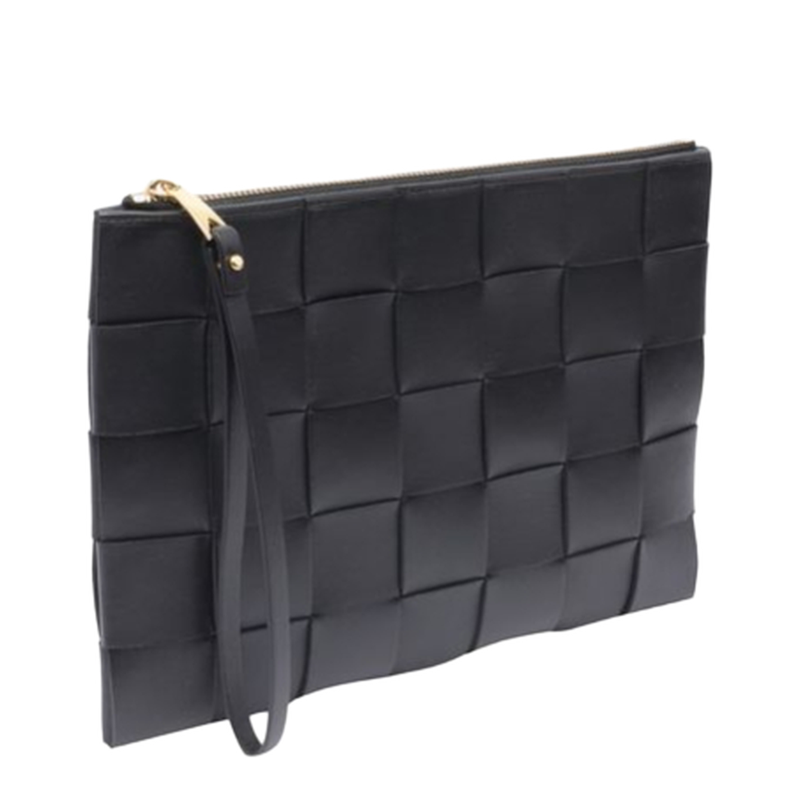 Woven Design Zip Closure Rectangle