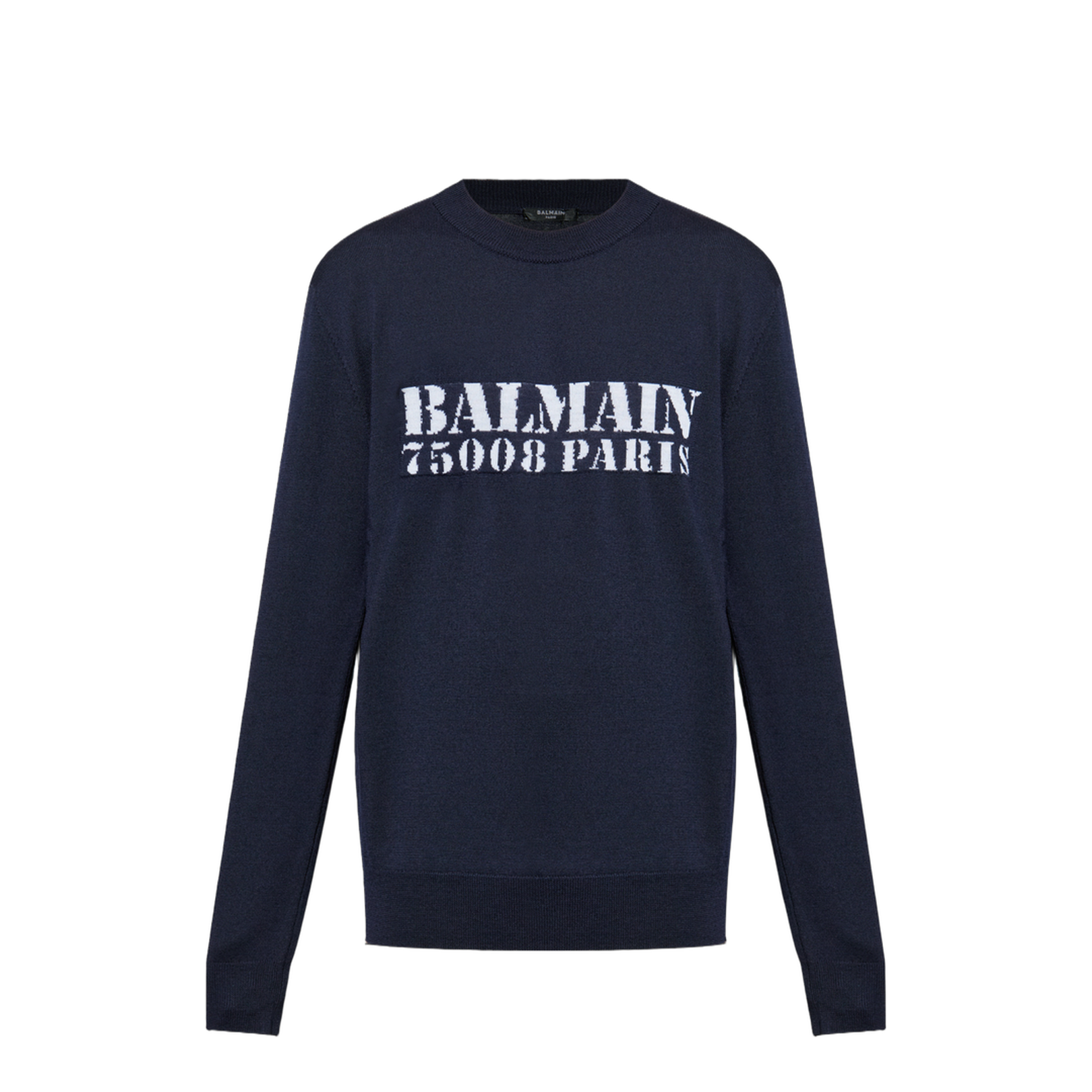 Wool Sweater with Logo