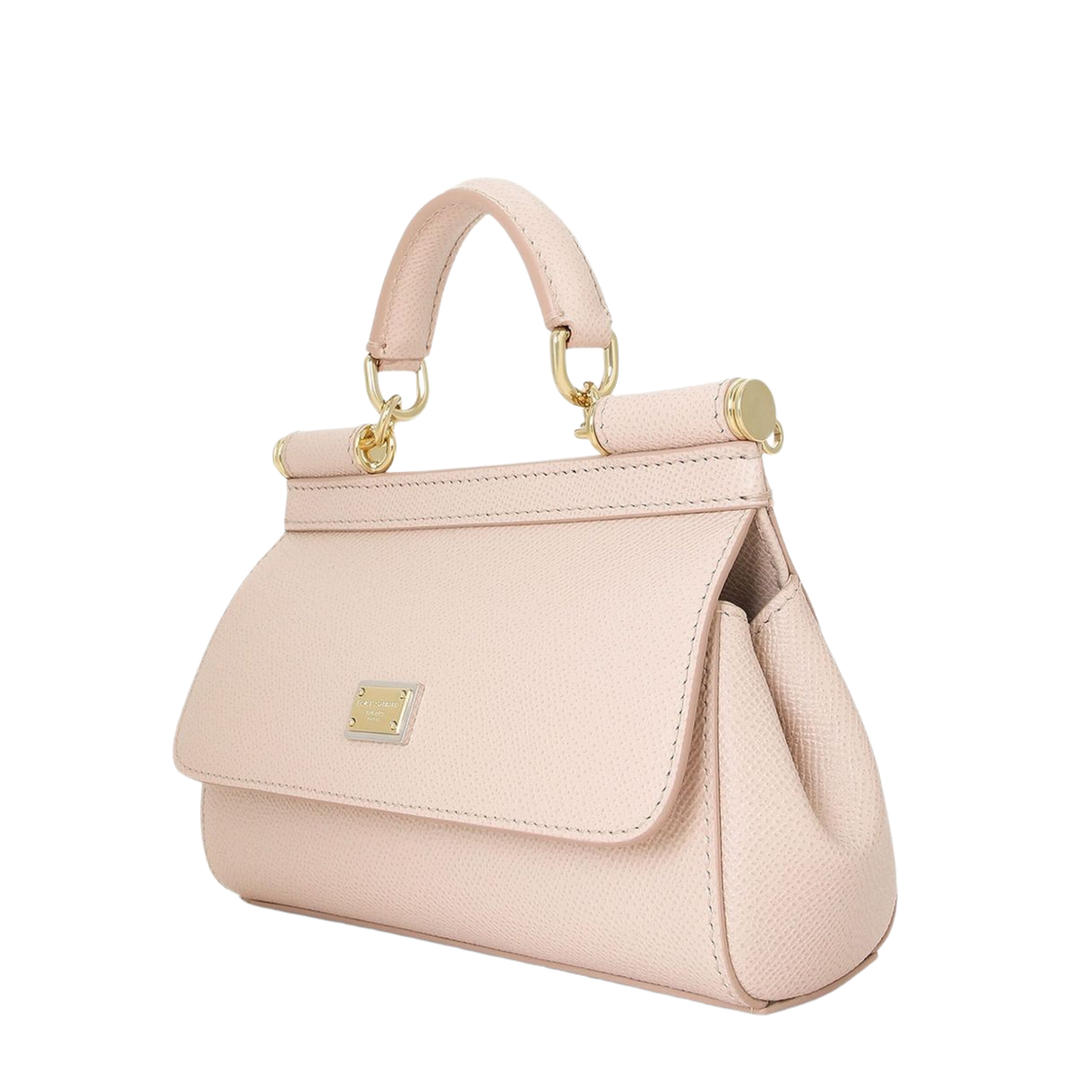 Sicily Mini Calfskin Handbag - Pink