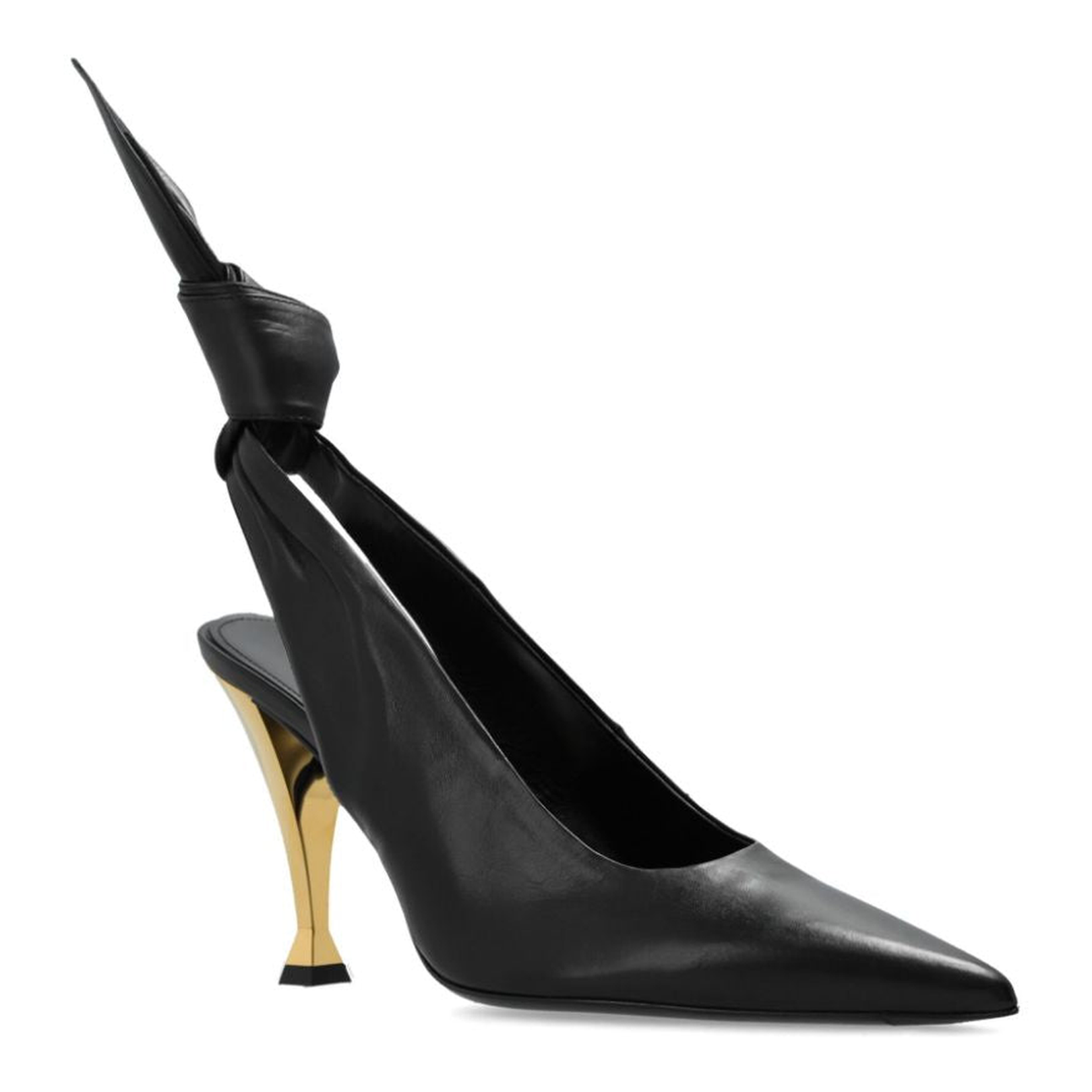 Elegant Black Slingback Pumps