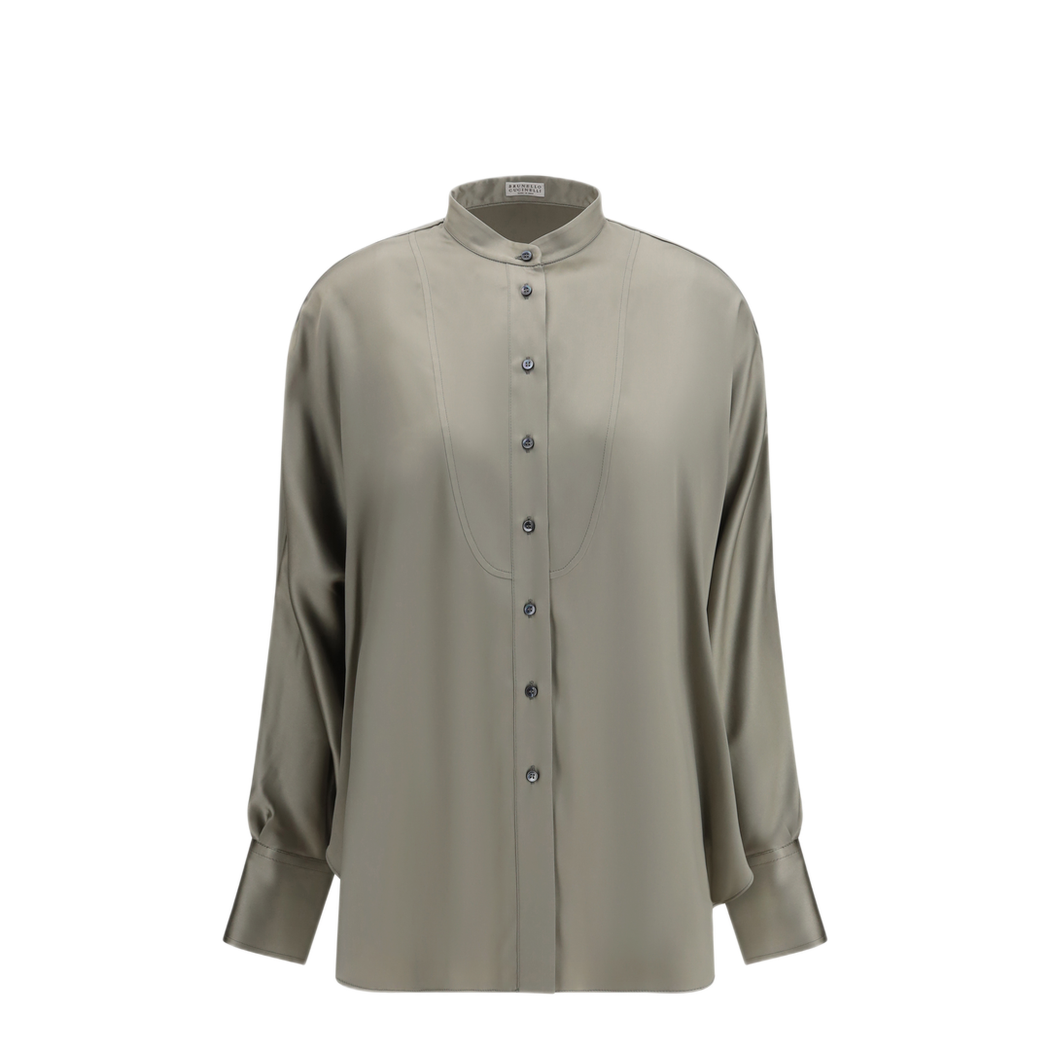 MAYFEYR - Brunello Cucinelli - Silk Shirt With Monili Details - M0C59MY906