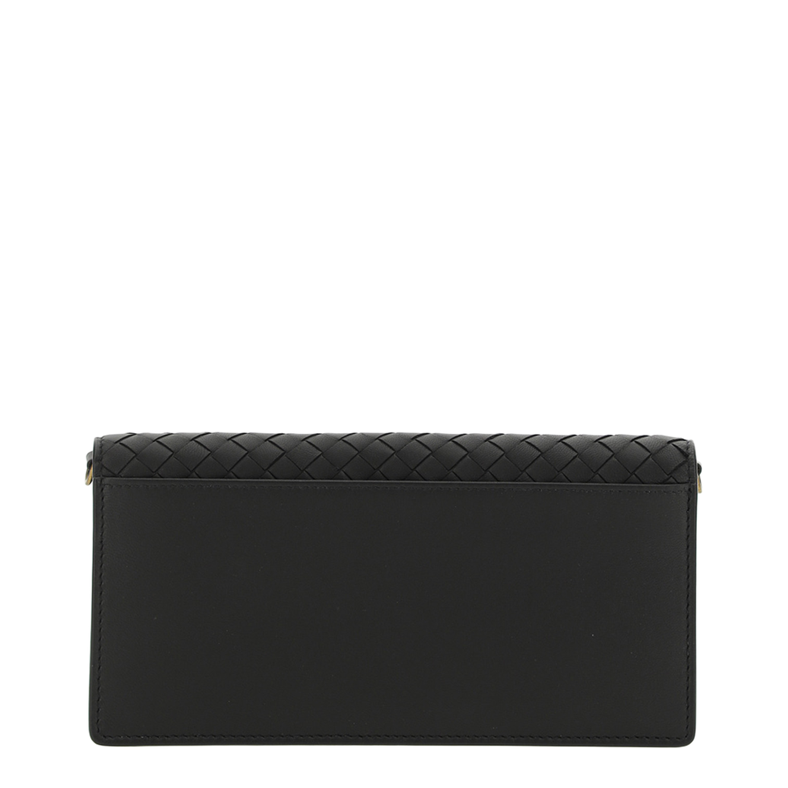 Intrecciato Shoulder Bag Black