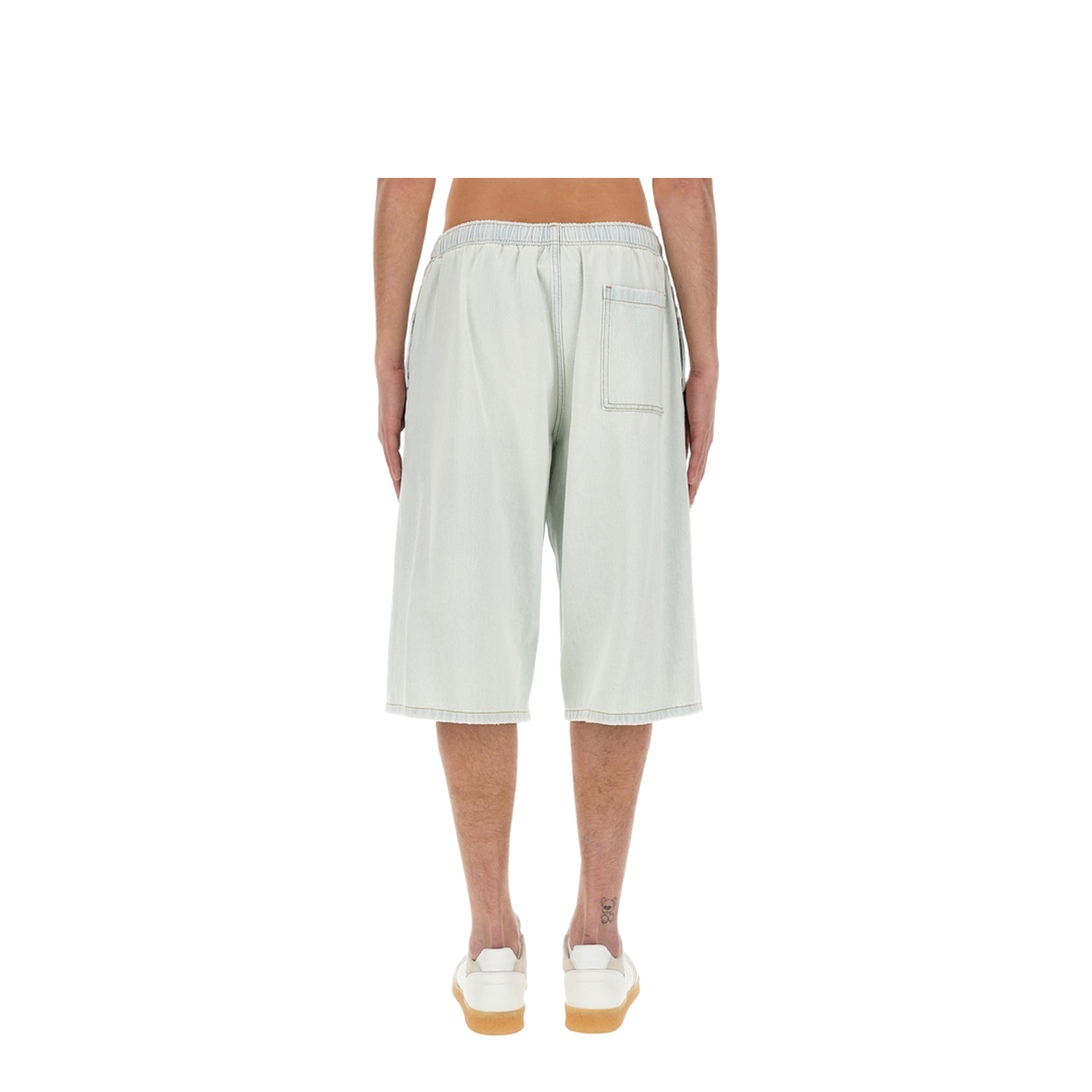 Denim Bermuda Shorts