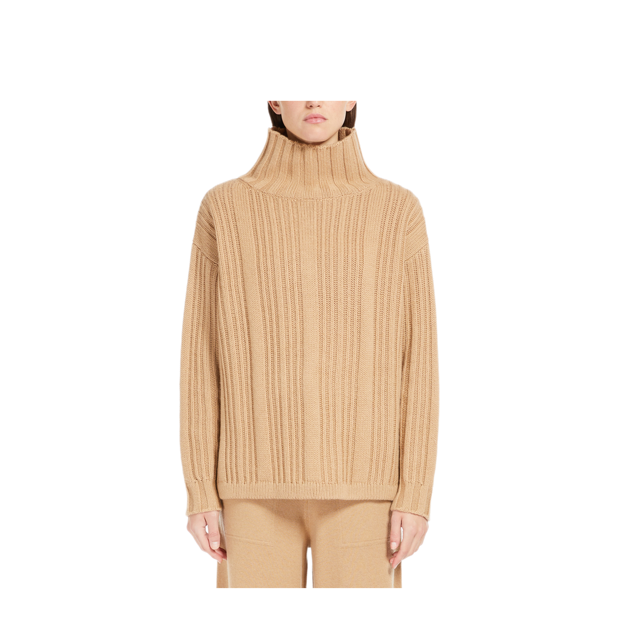 MAYFEYR - Max Mara - Wool And Cashmere Polo-Neck Jumper - 2421366012650VITALBA003