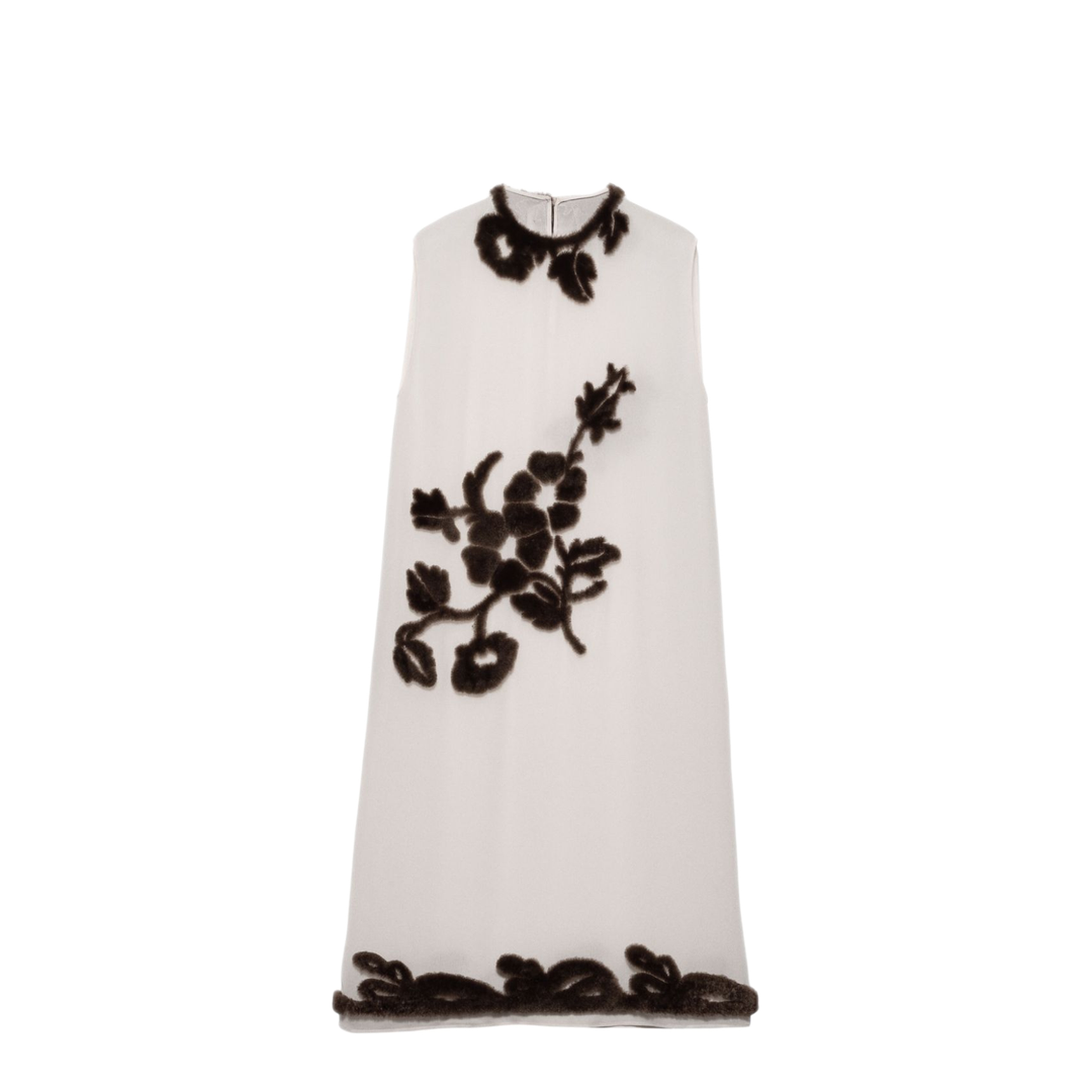 MAYFEYR - Prada - Embroidered Georgette Dress - P3N98RSOOO15Y5F0324