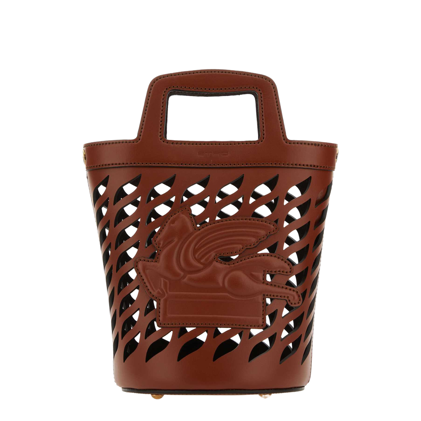 Caramel Leather Bucket Bag