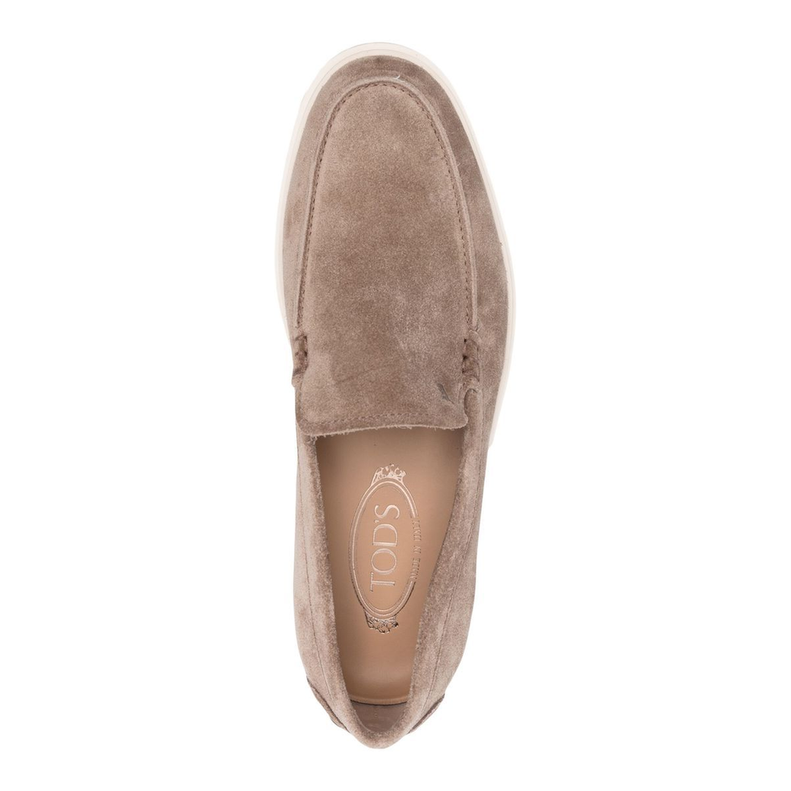 Suede Slip-On Loafers