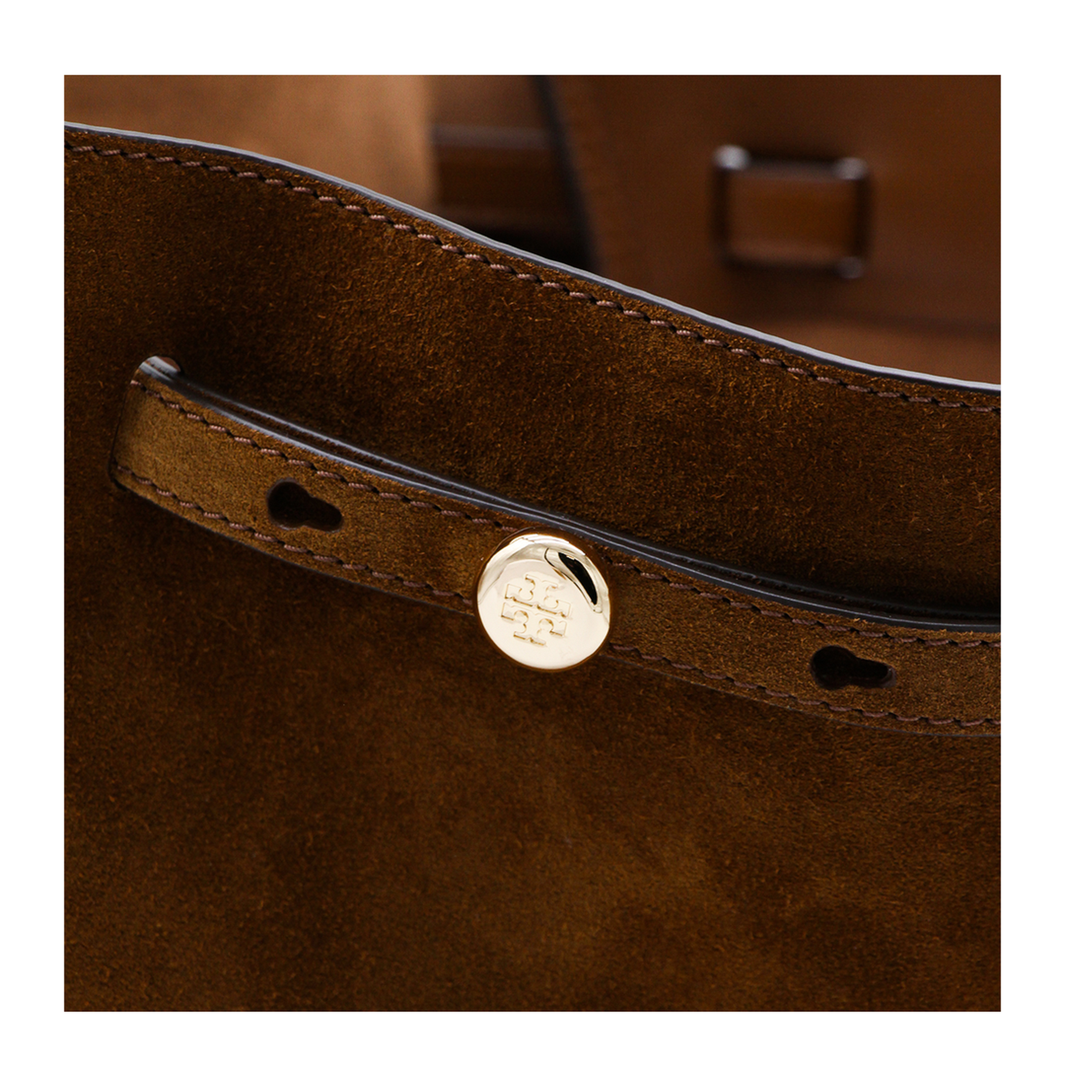 Romy Leather Shoulder Bag - Brown