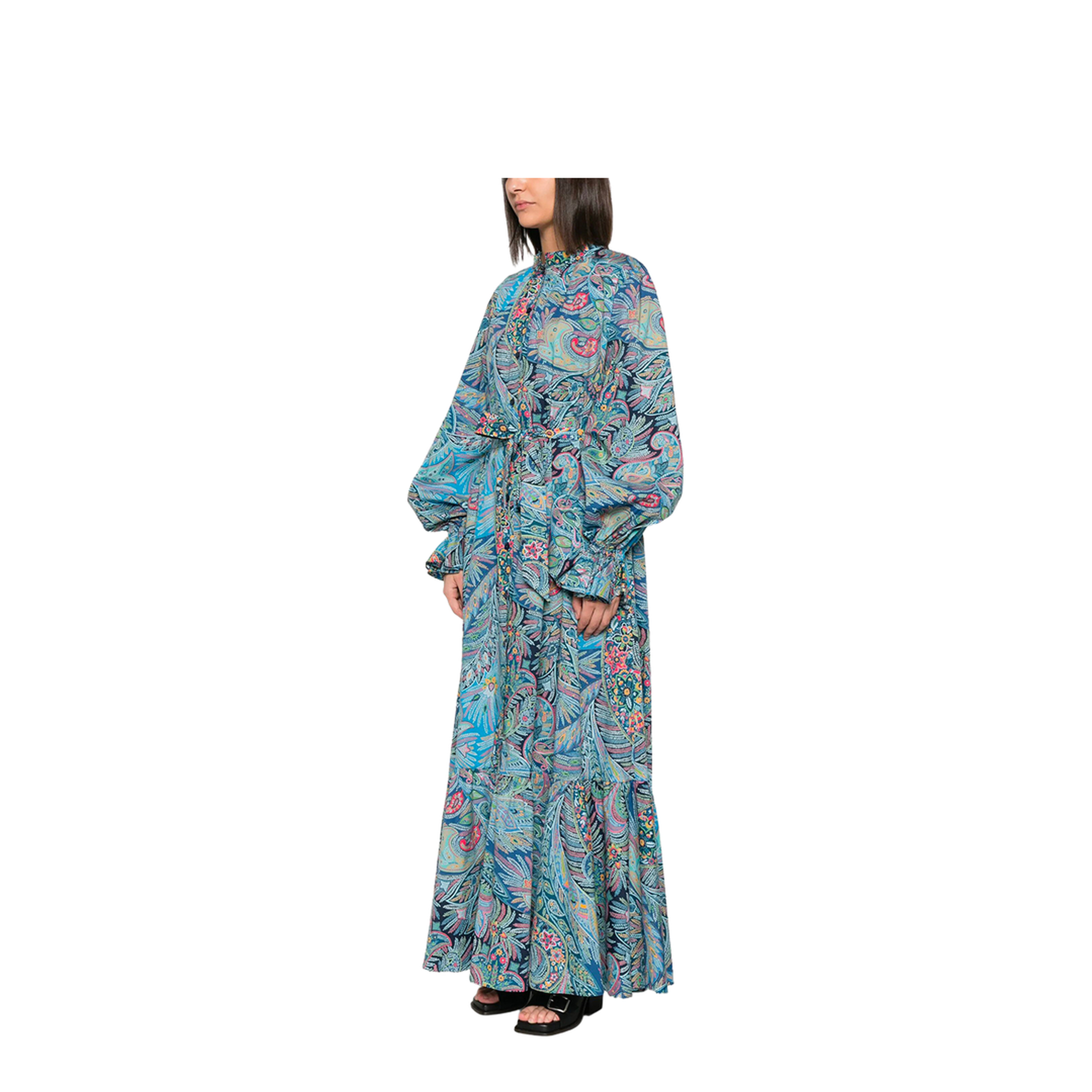 MAYFEYR - Etro - Paisley Print Cotton-Blend Shirt Dress - WRHA063199SAEI4