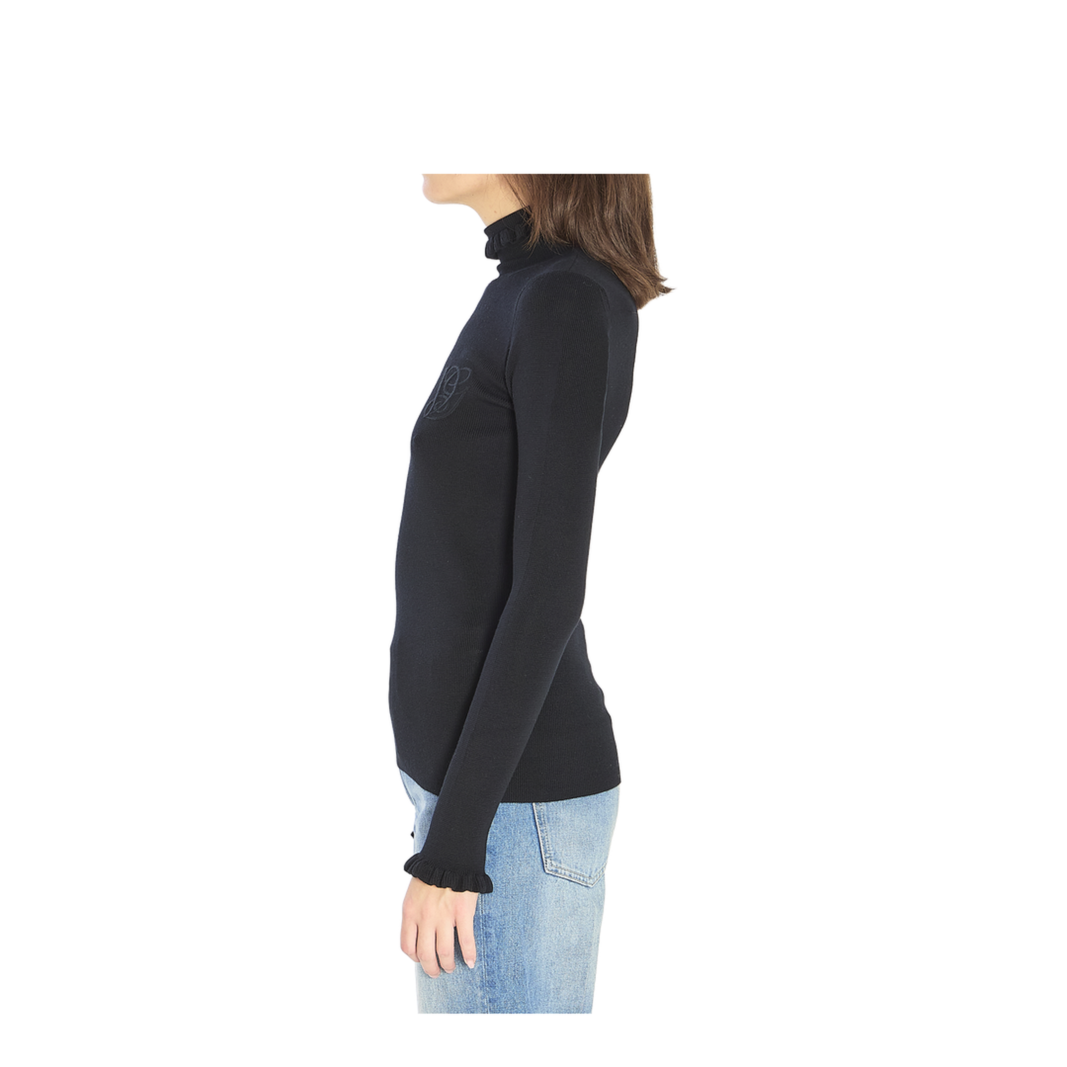 Turtleneck Knitwear Black