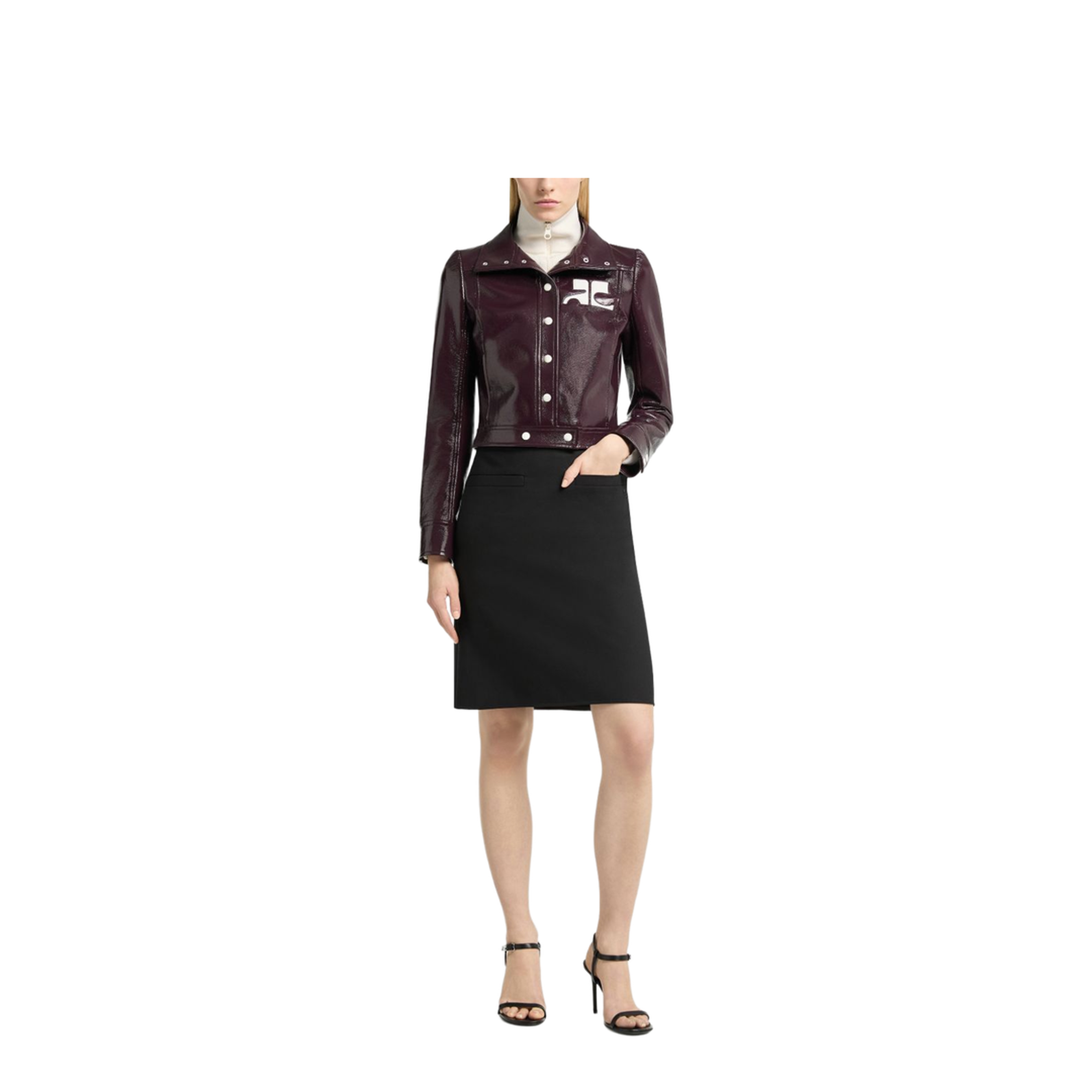 MAYFEYR - Courreges - Re-Edition Jackets Bordeaux - 223CBL005VY00144090
