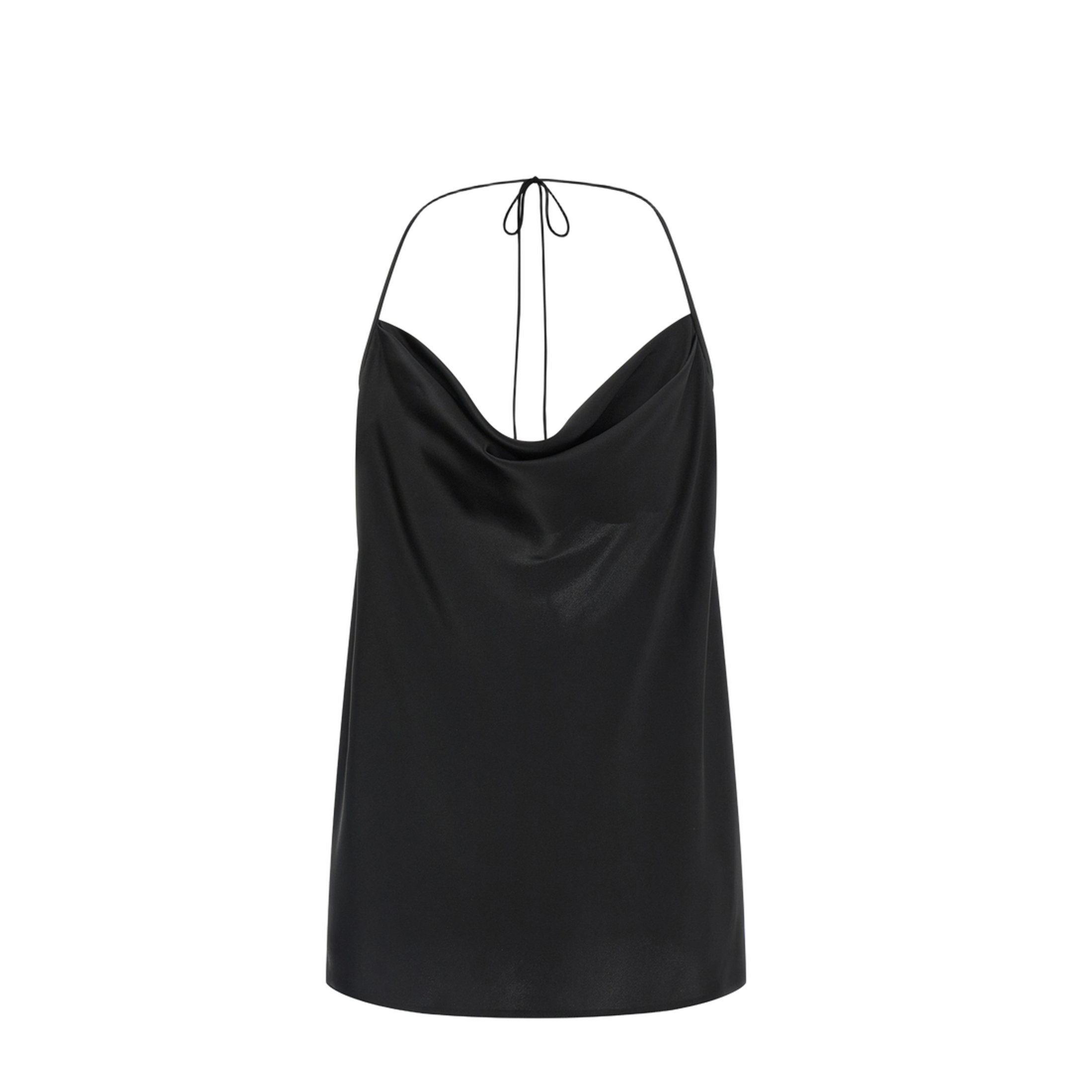 Silk Top Tops - Black