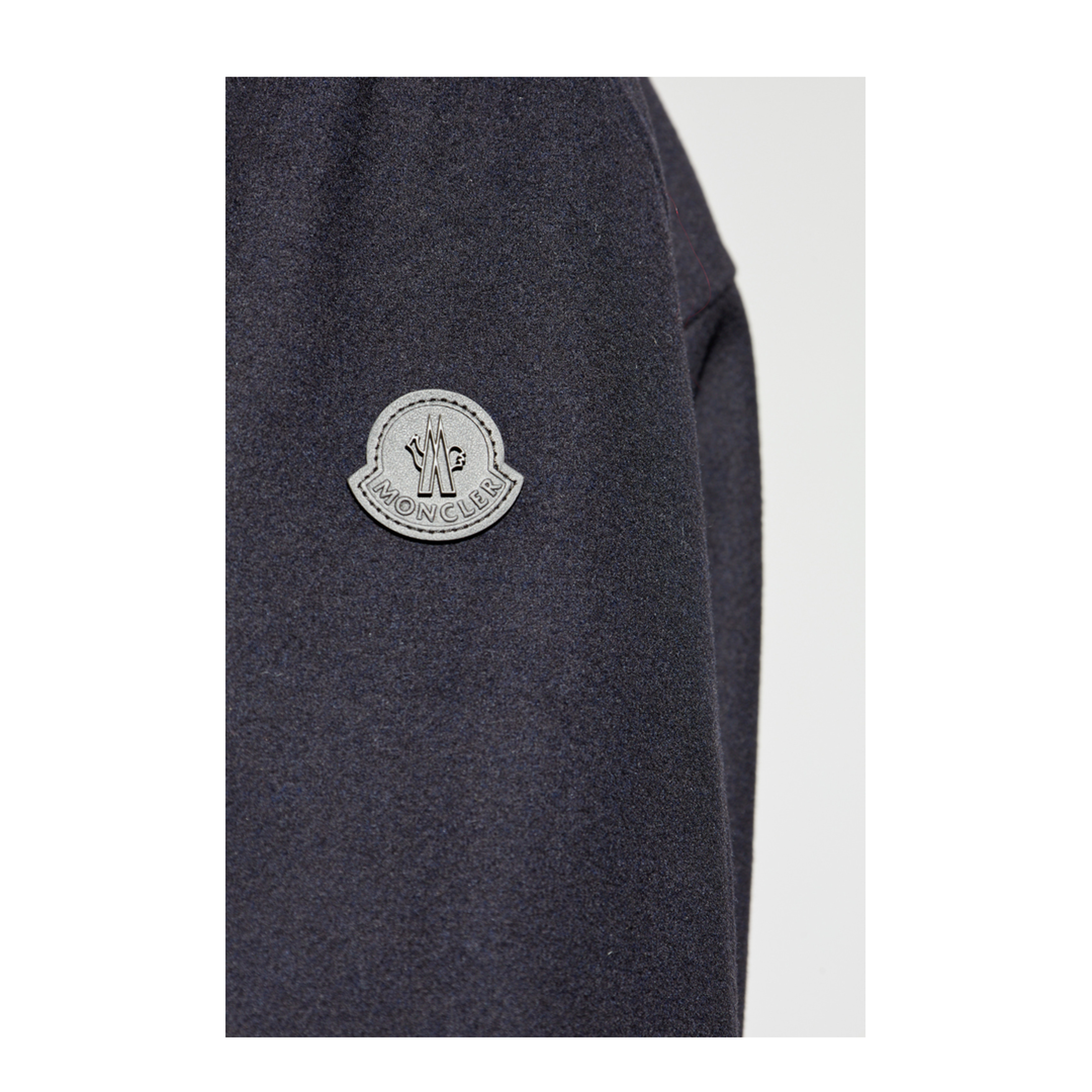 Navy Blue Tagnit Reversible Wool Shirt Jacket