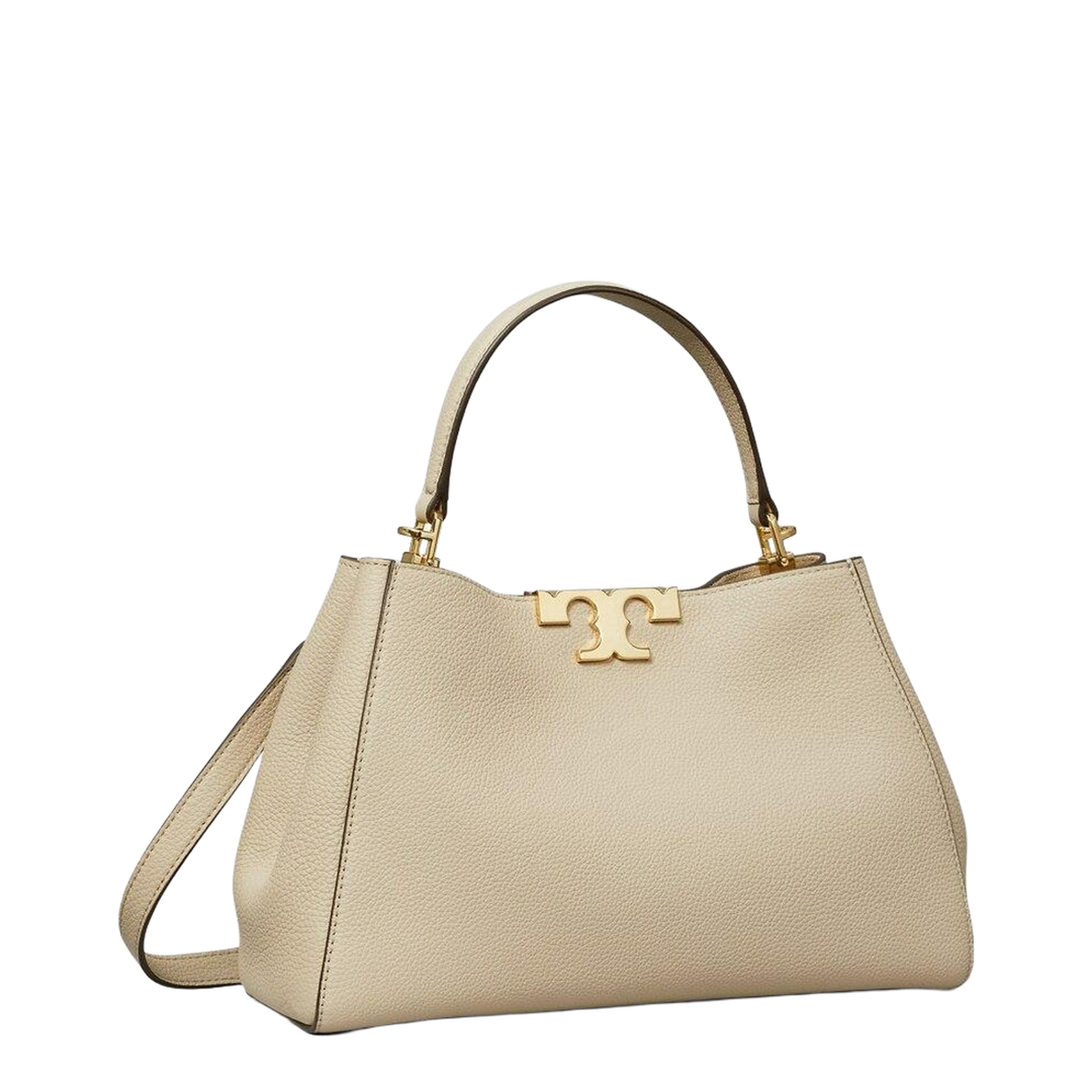 Eleanor Pebble Satchel Light Stone