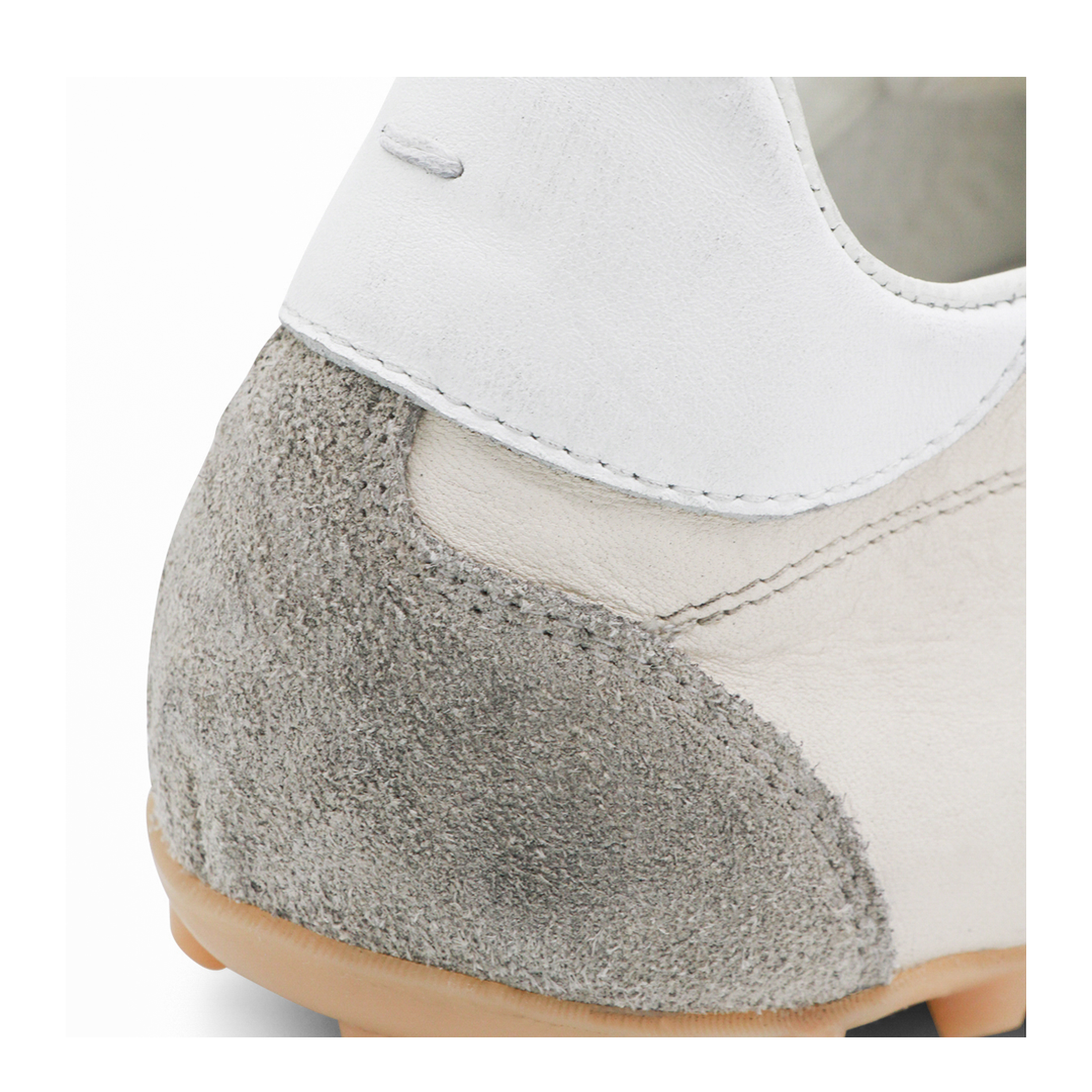 Sprinters Sneakers In Cream Leather And Vintage Suede