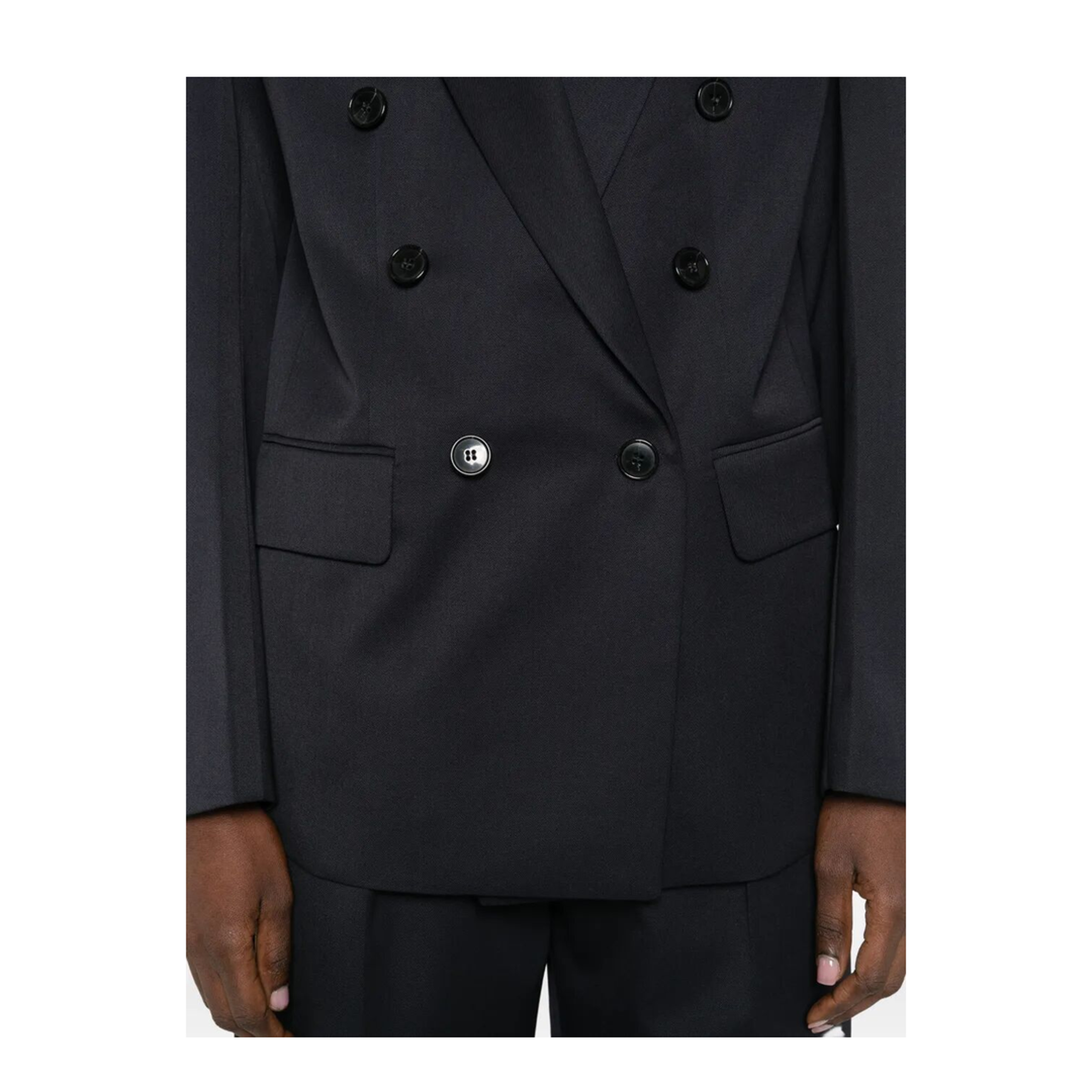 MAYFEYR - Victoria Beckham - Double-Breasted Wool Tailored Jacket - 1126WJK006911A