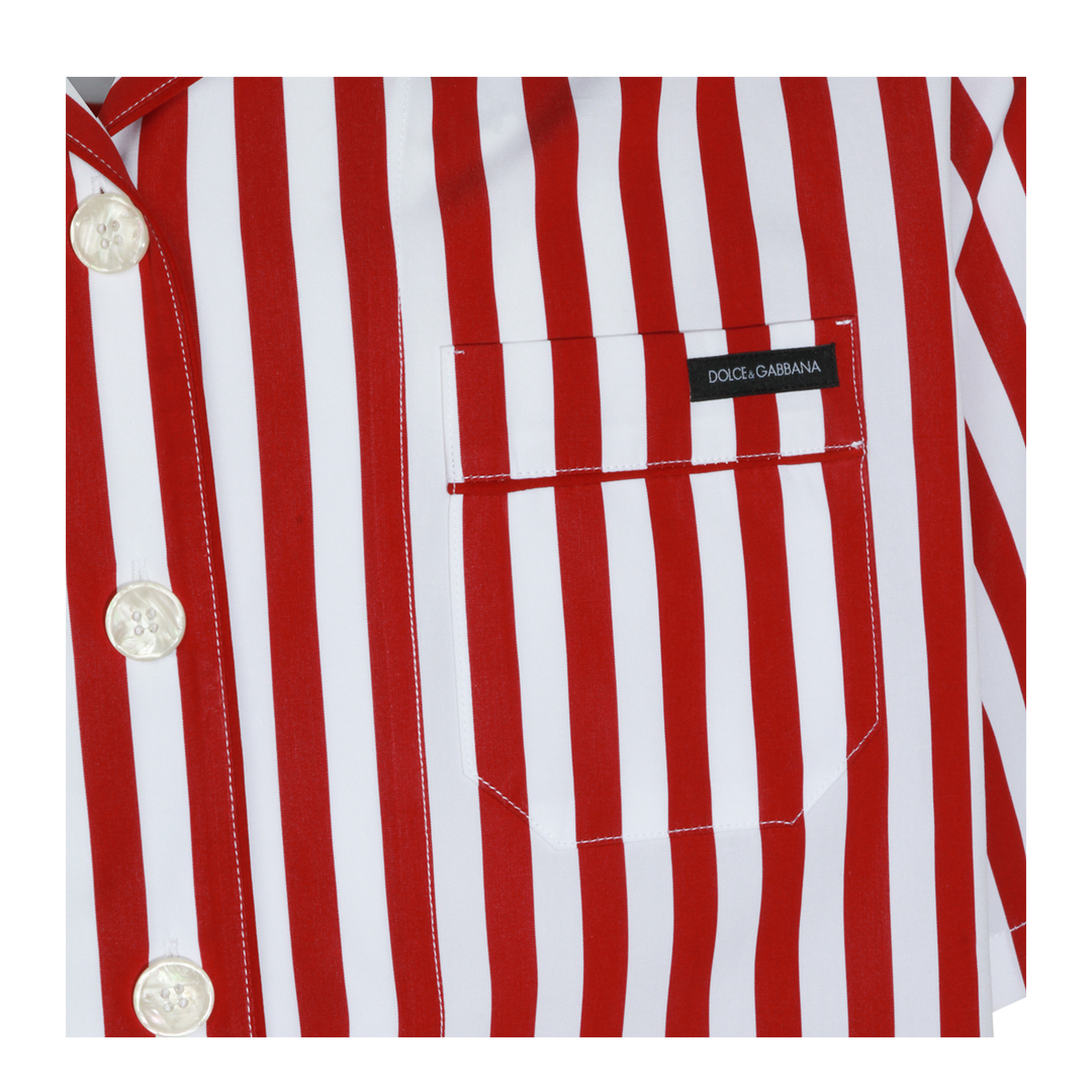 Striped Poplin Shirt