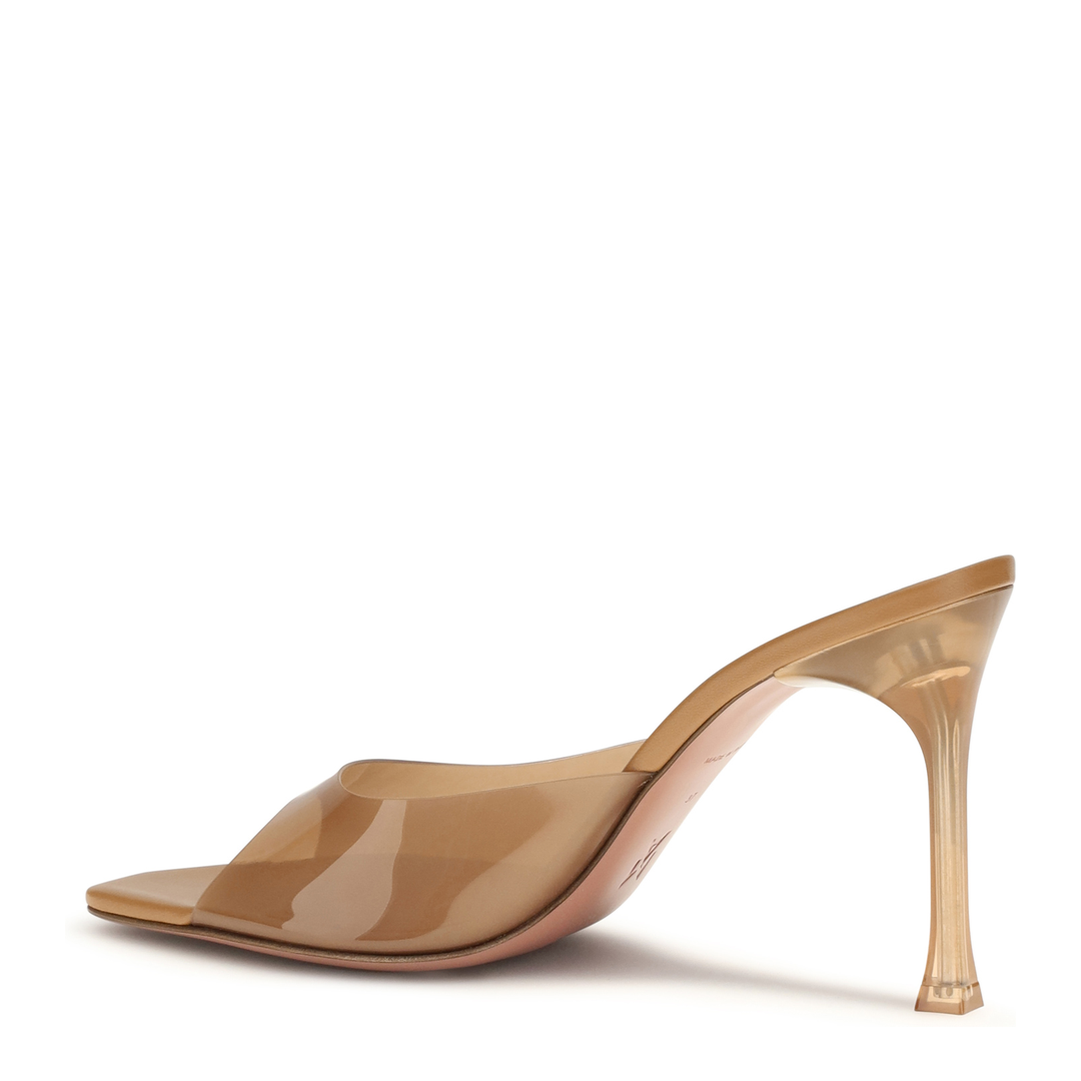 MAYFEYR - Amina Muaddi - Alexa Glass Mules Sandals - 16S366066ALE