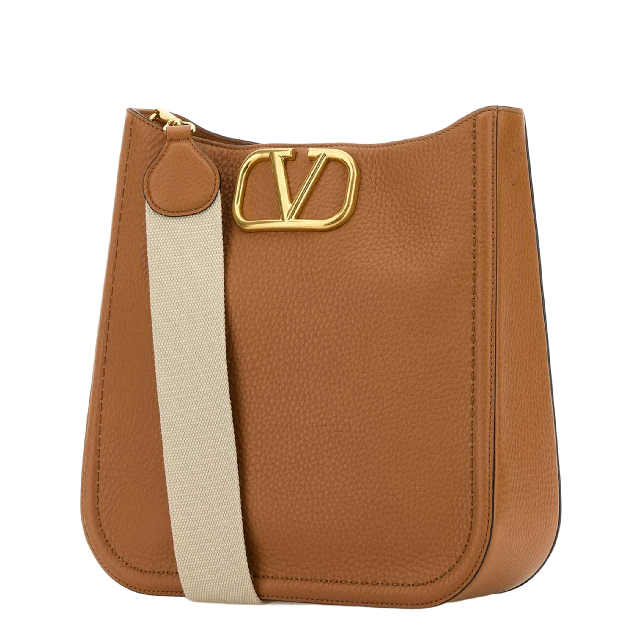 Medium Almond Alltime Shoulder Bag