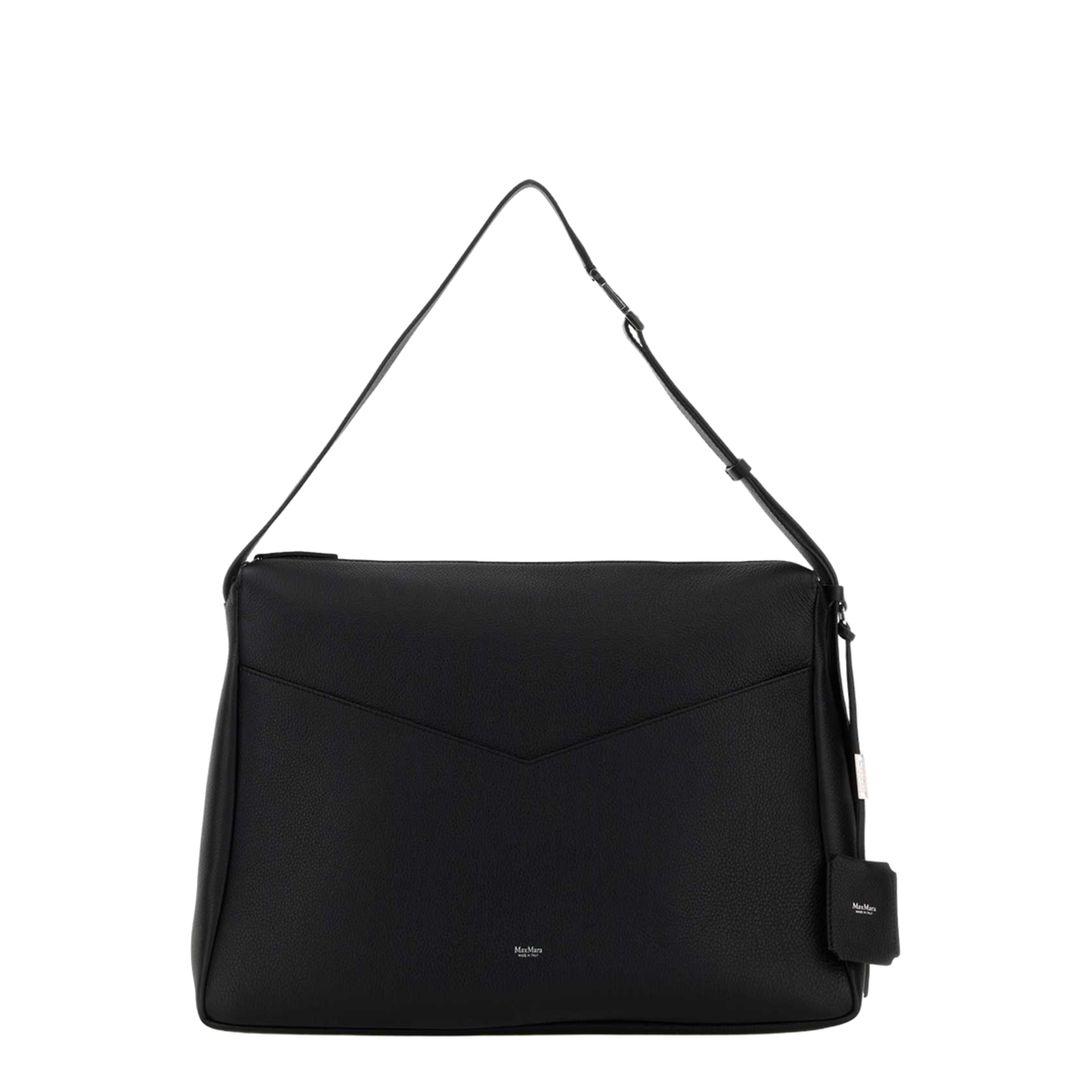 MAYFEYR - Max Mara - Black Leather Kipperl Shoulder Bag - 2614511013600003