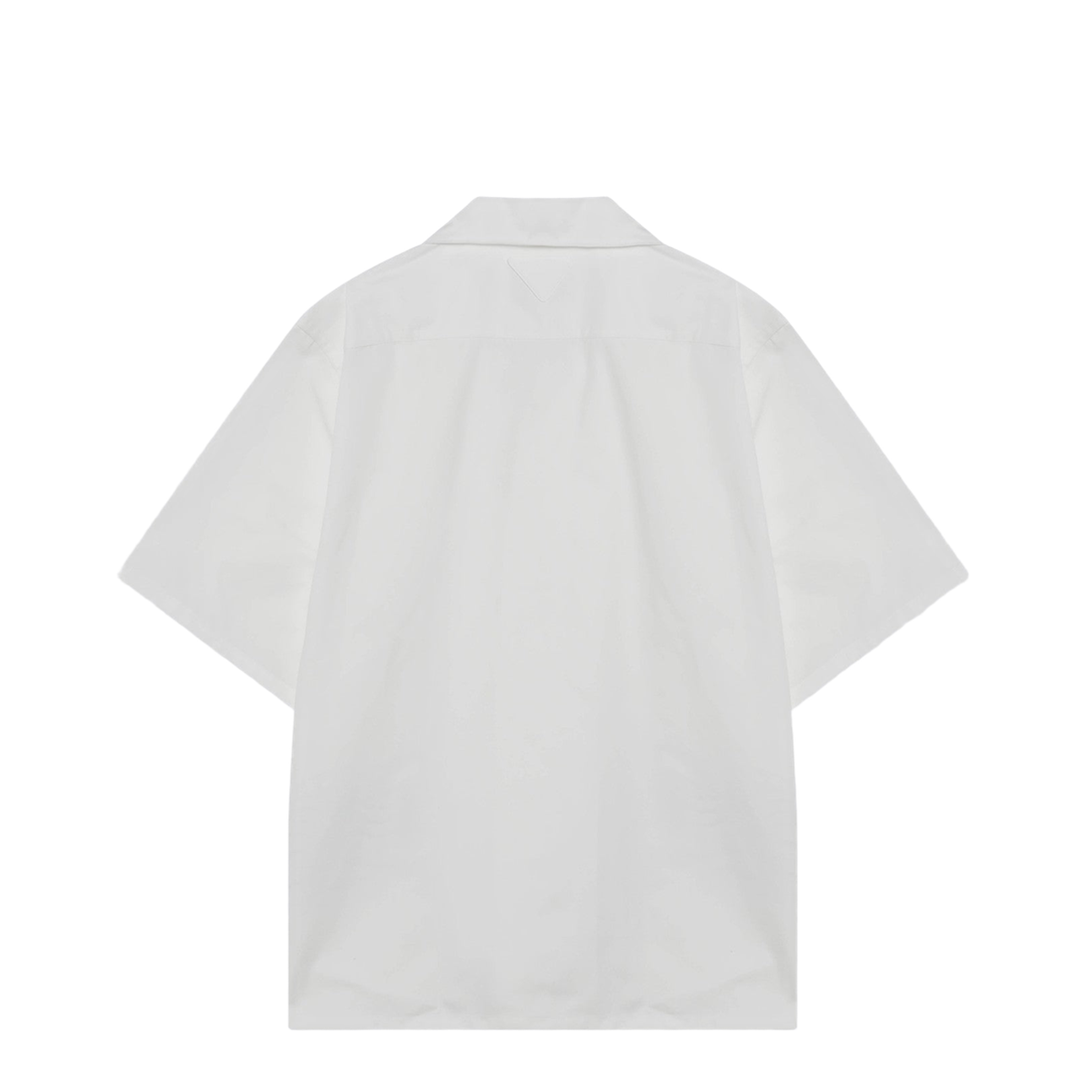 Short-sleeve bowling shirt with print