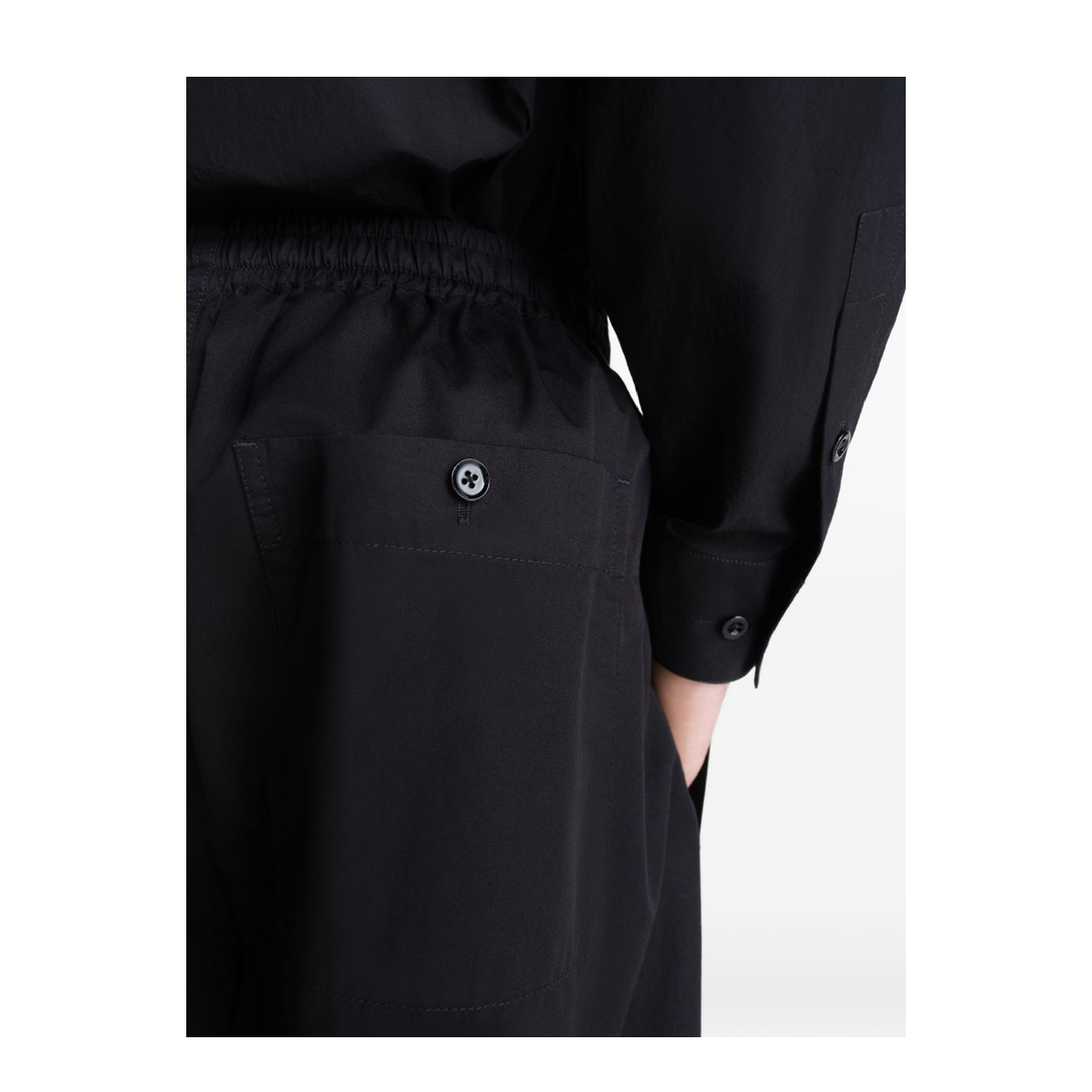 MAYFEYR - Lemaire - Trousers Black - PA1310LF1594999