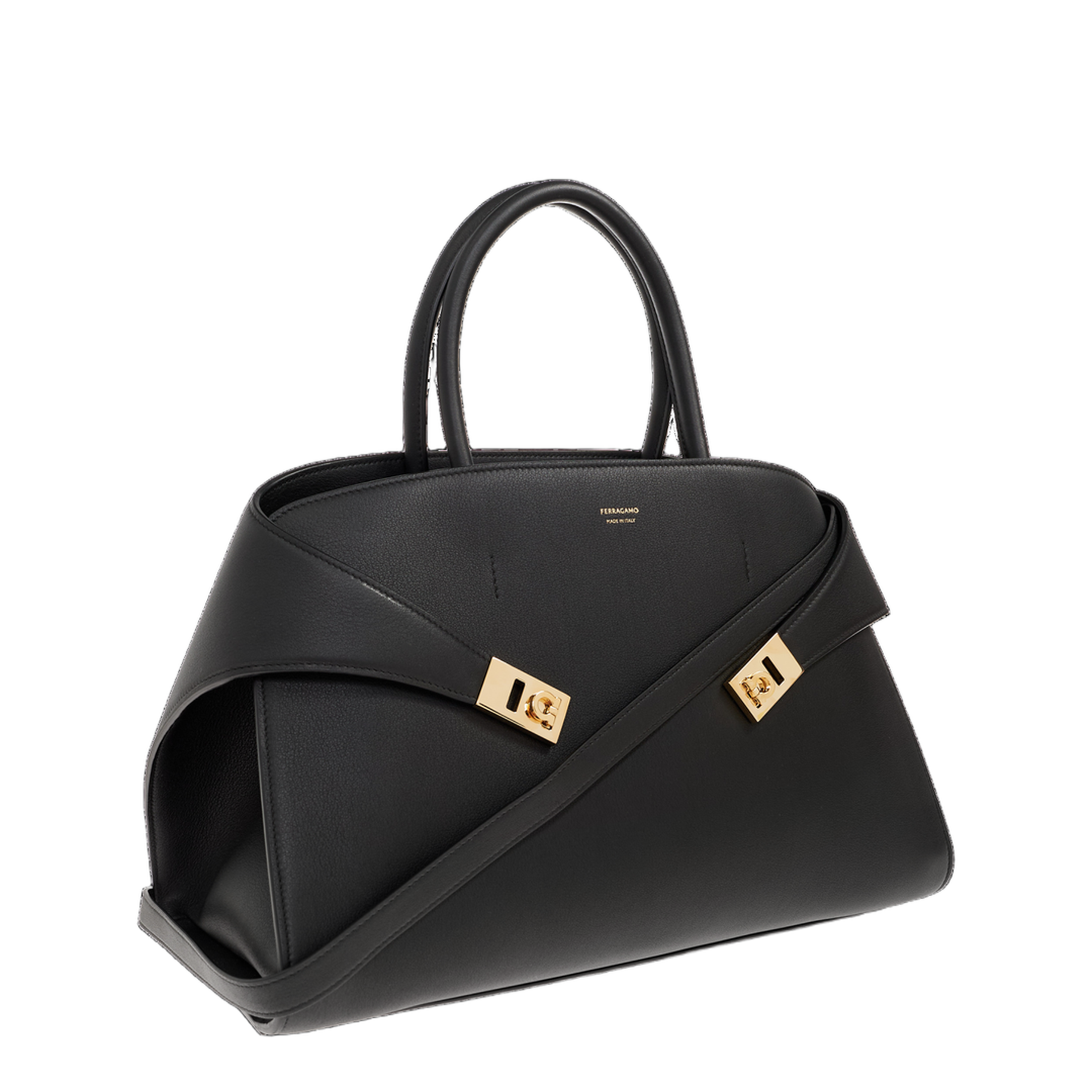 MAYFEYR - Ferragamo - Leather Handbag - 215921HUGTHM766591NERO
