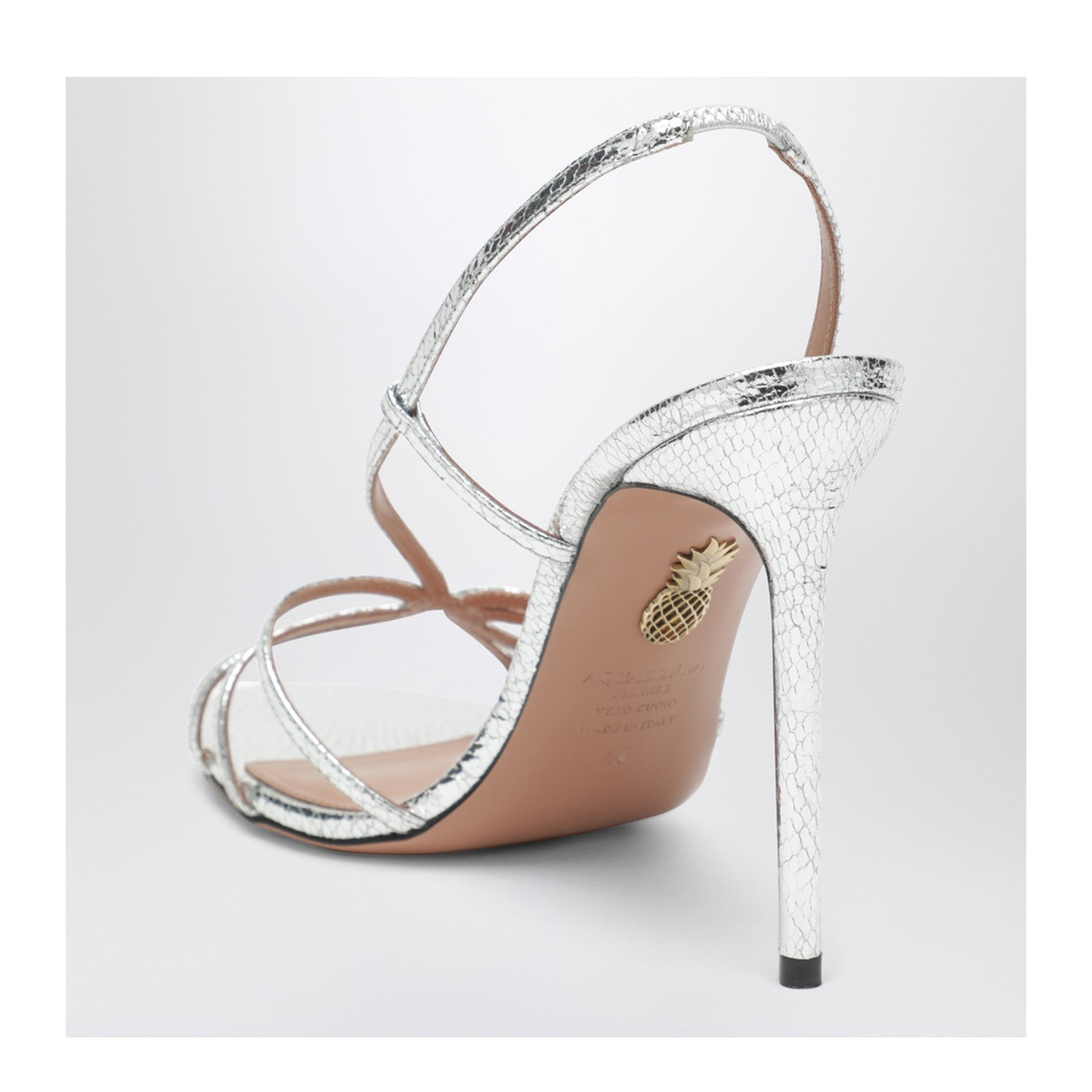 Talk To Me Sandal 105 Silver