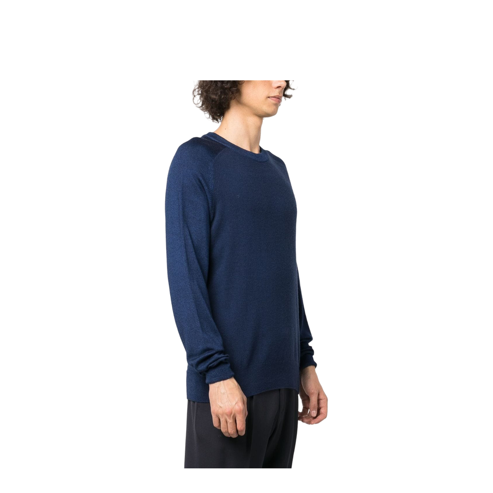 Logo-embroidered Crewneck Knitted Jumper