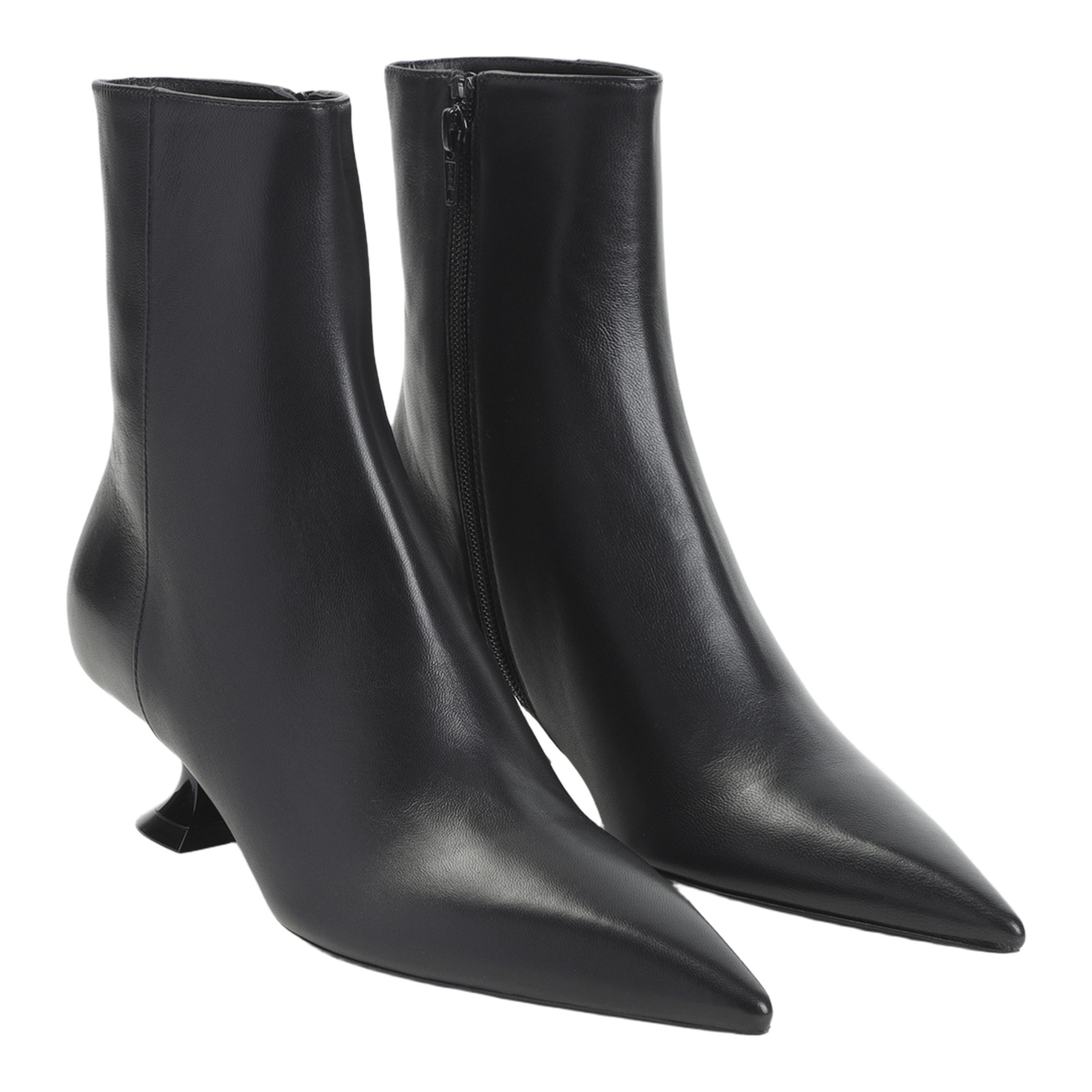 MAYFEYR - Lanvin - Kitten Heel 50 Mm Ankle Boots - FWBOGA0KNAPAH25