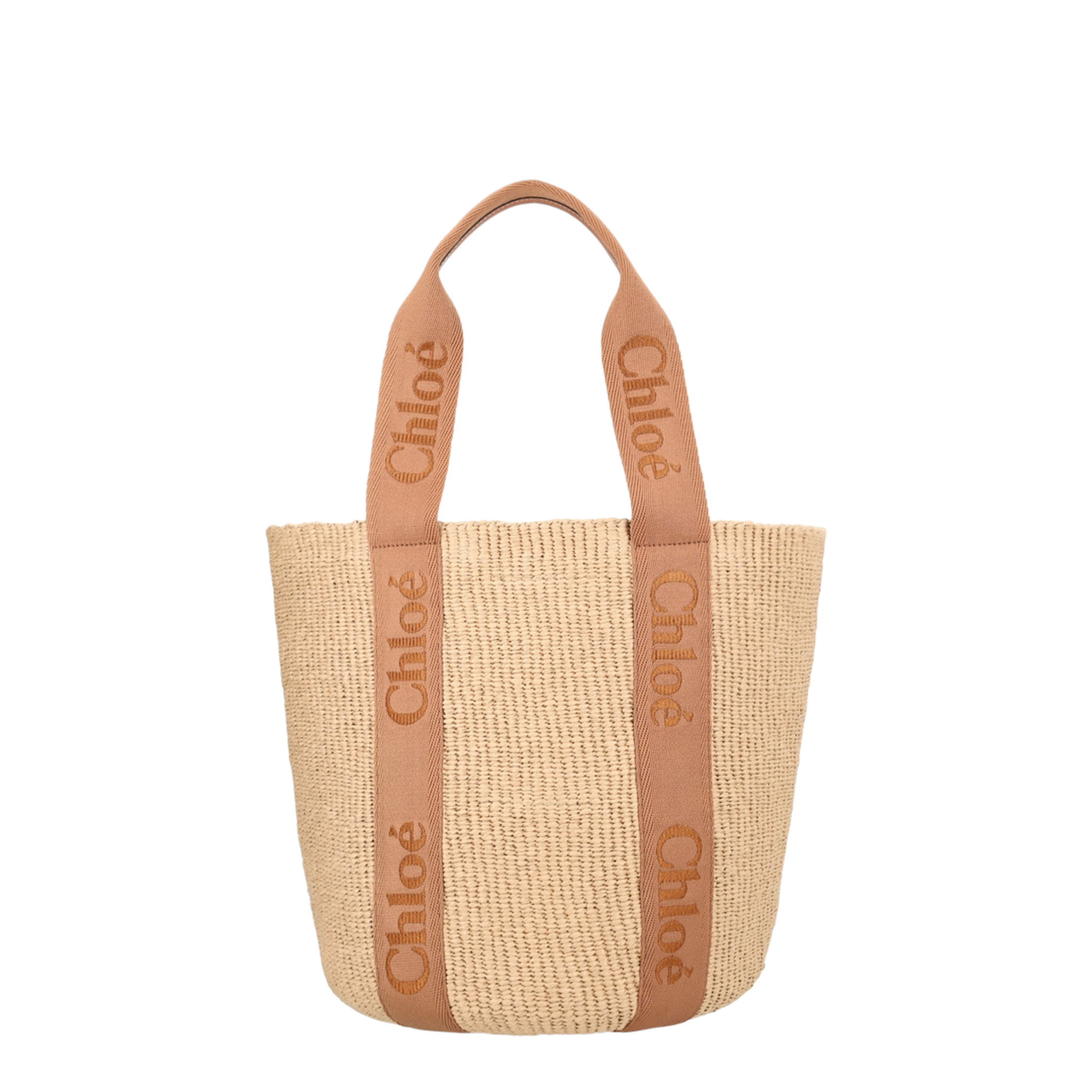 Dusty Tan Woody Large Basket Bag