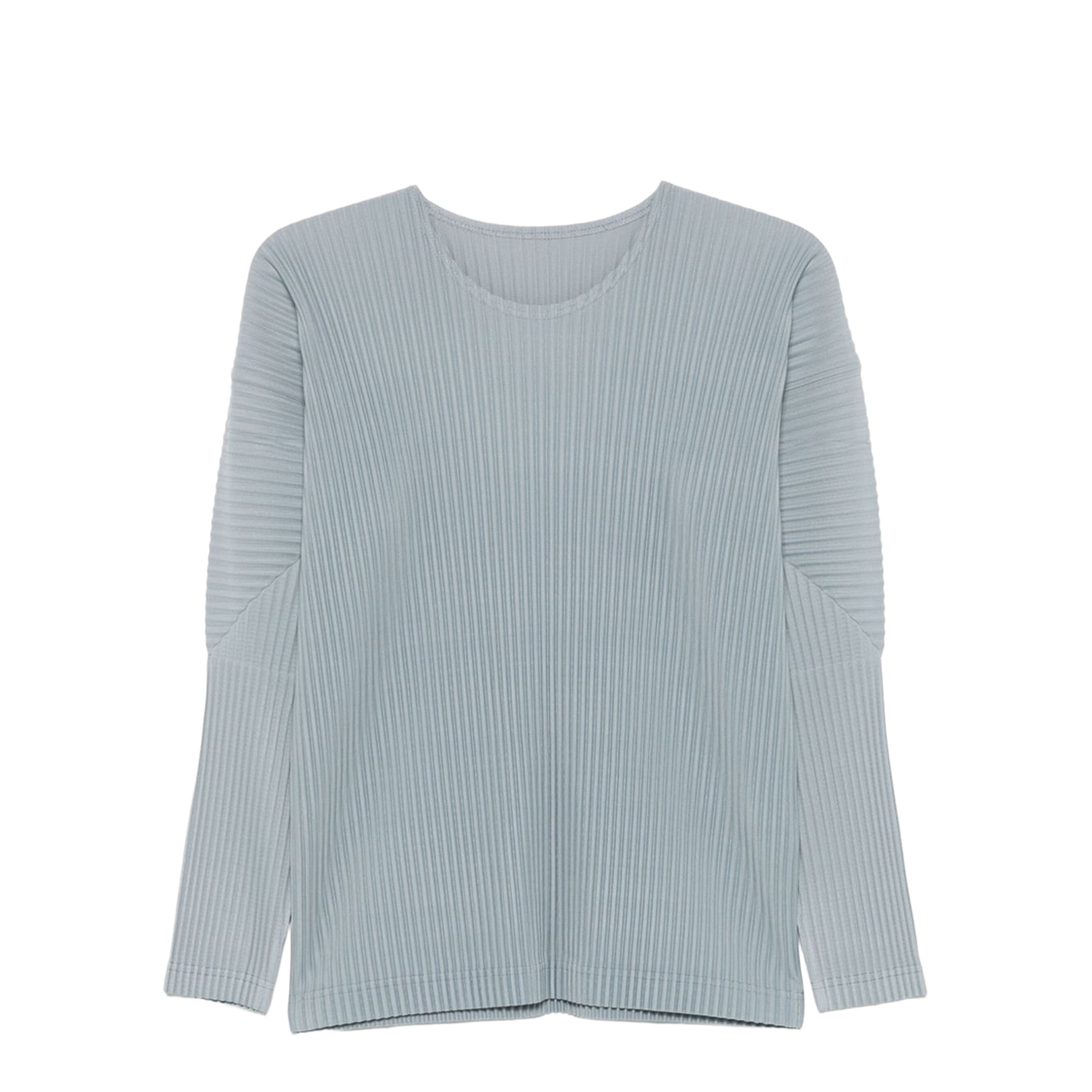 Light Grey Crew Neck Long Sleeves