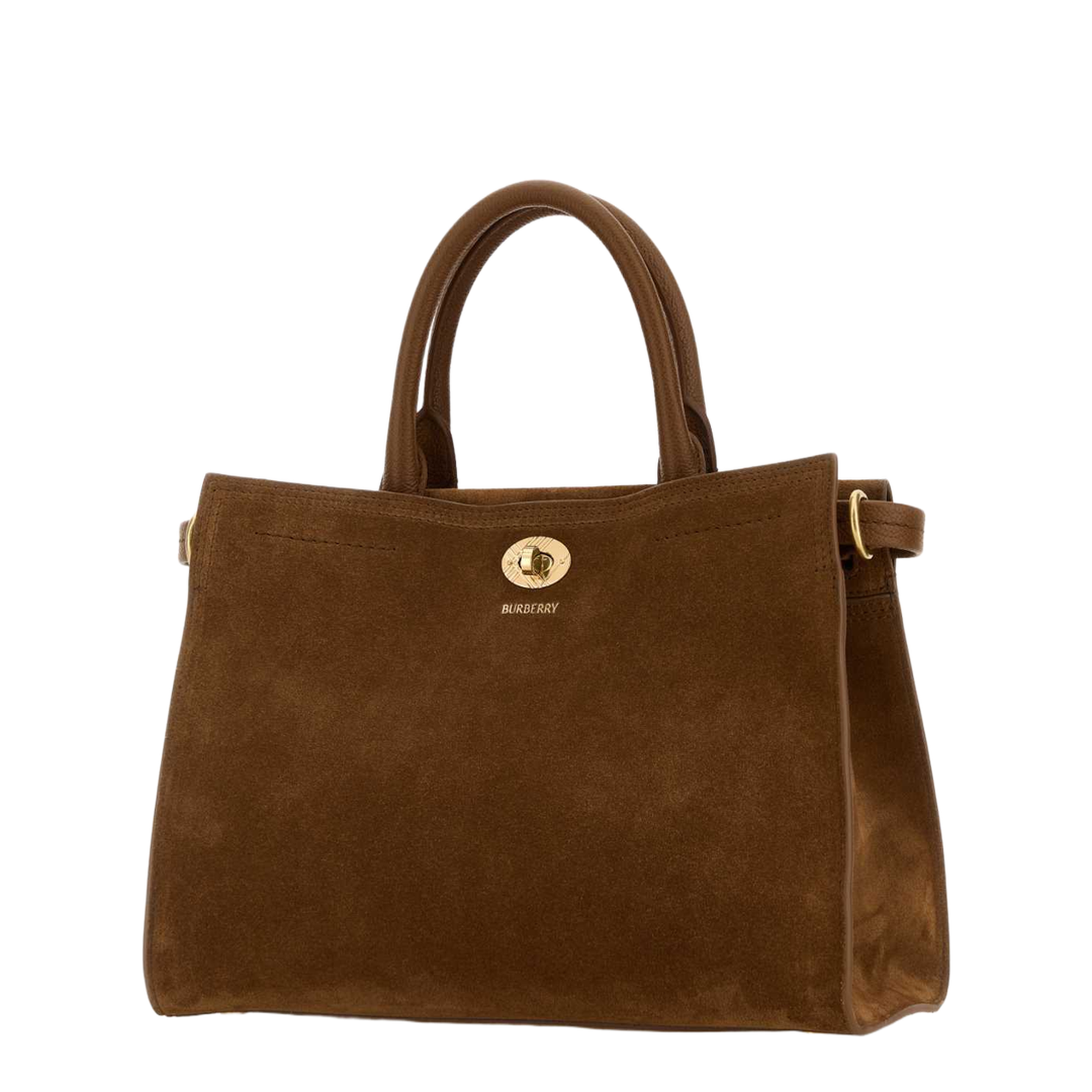 Brown Suede Small Cotswolds Handbag