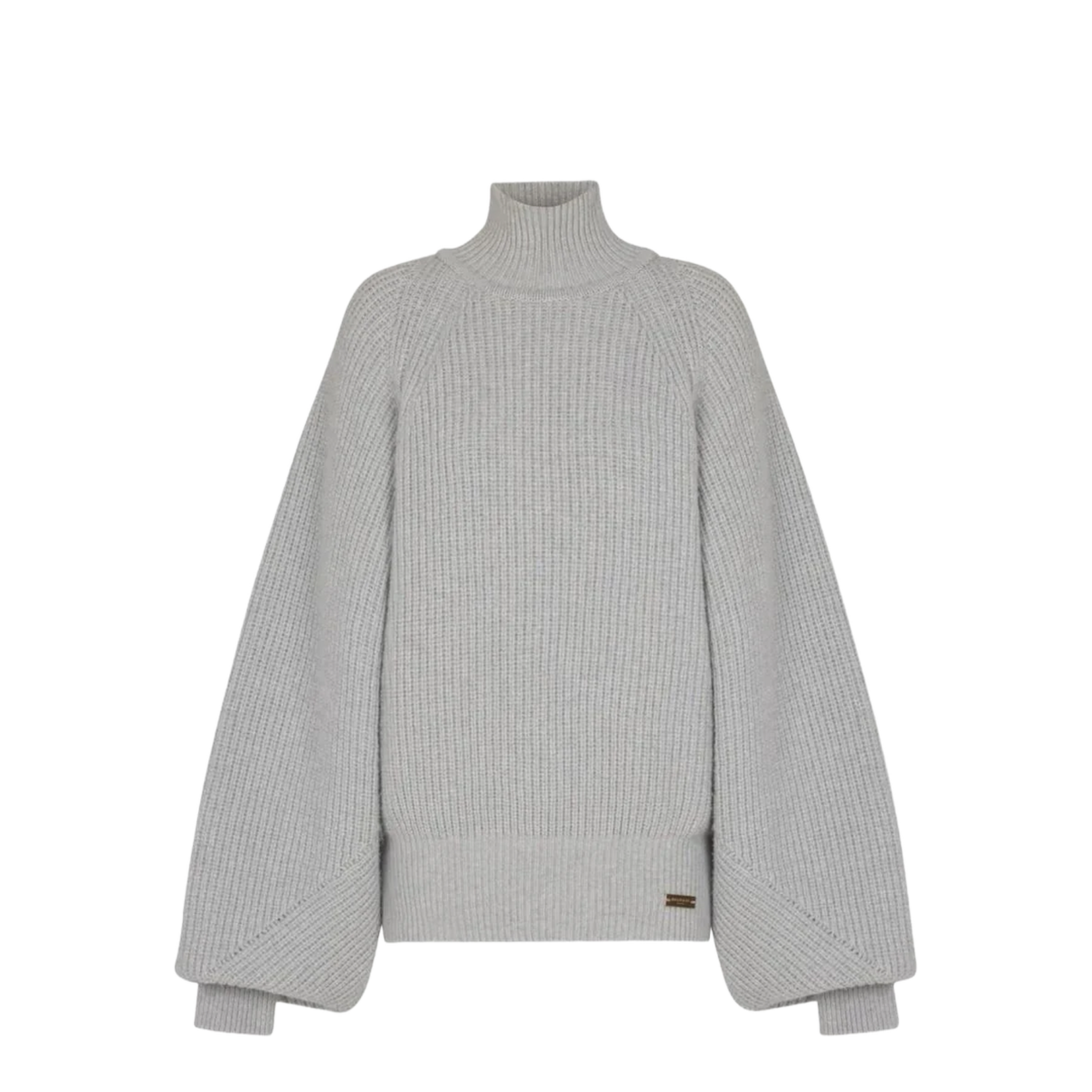 Batwing Ribbed Knit Pull Clothing