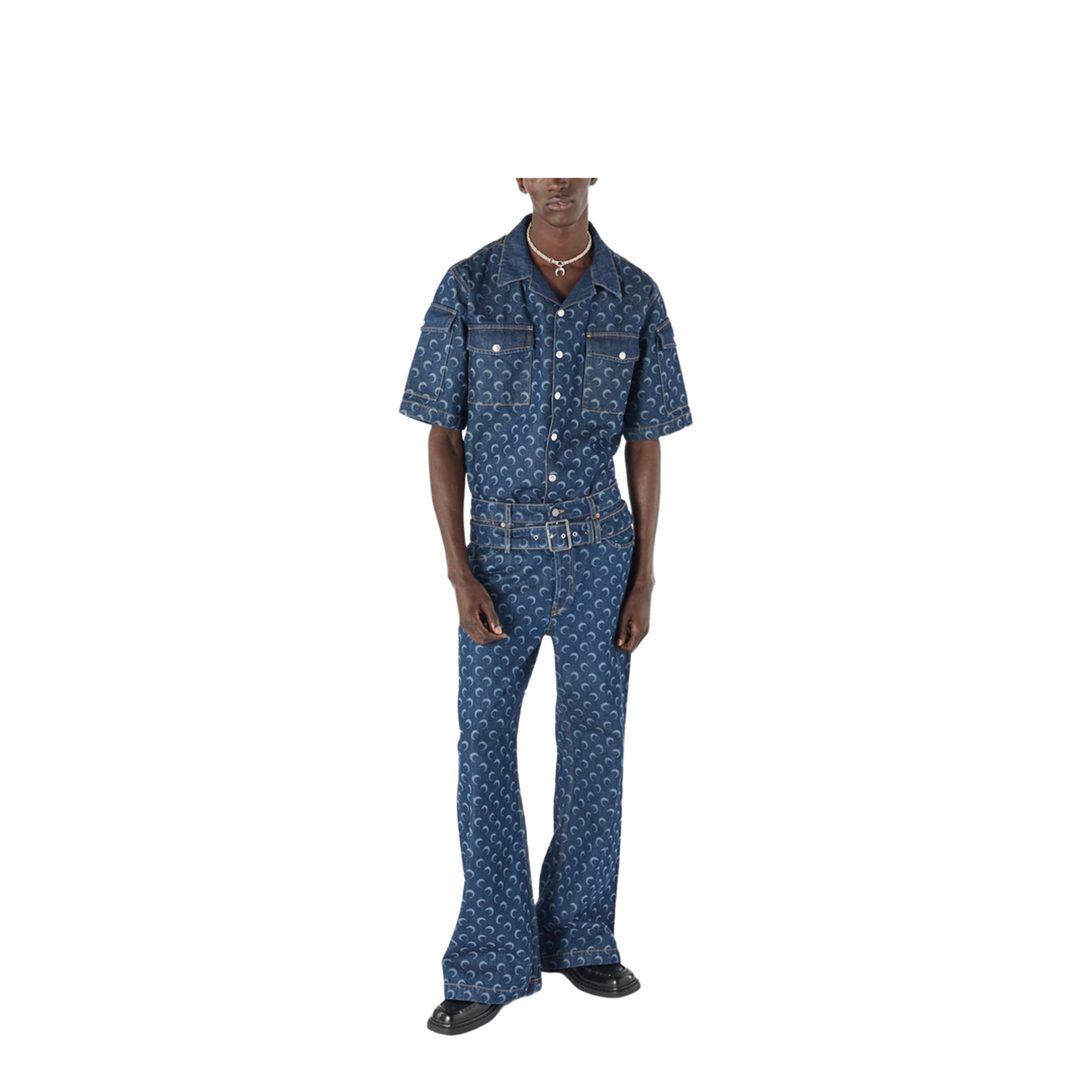 MAYFEYR - Marine Serre - Shirts - MSI062ARDEN0002BL80