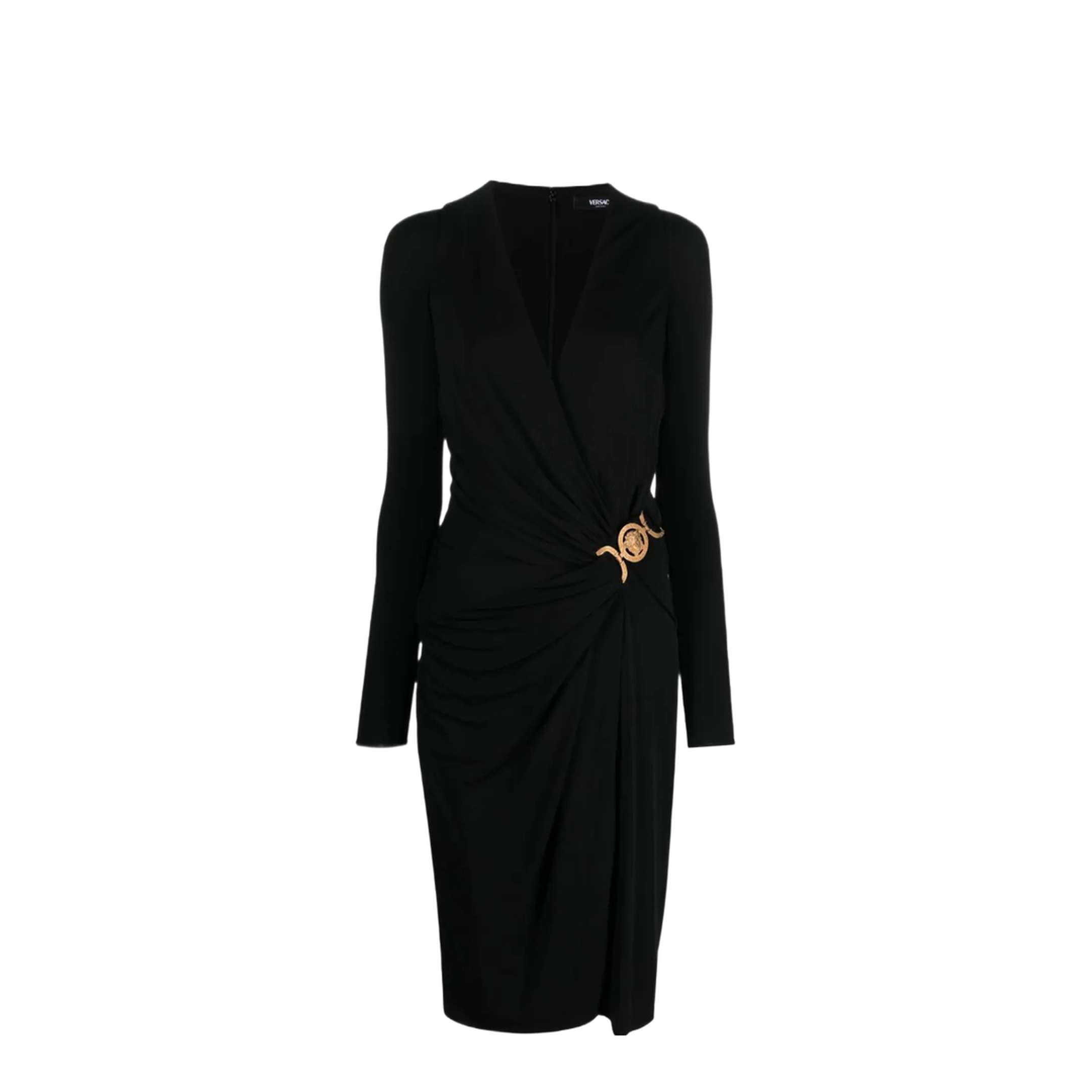 Black Stretch Viscose Dress
