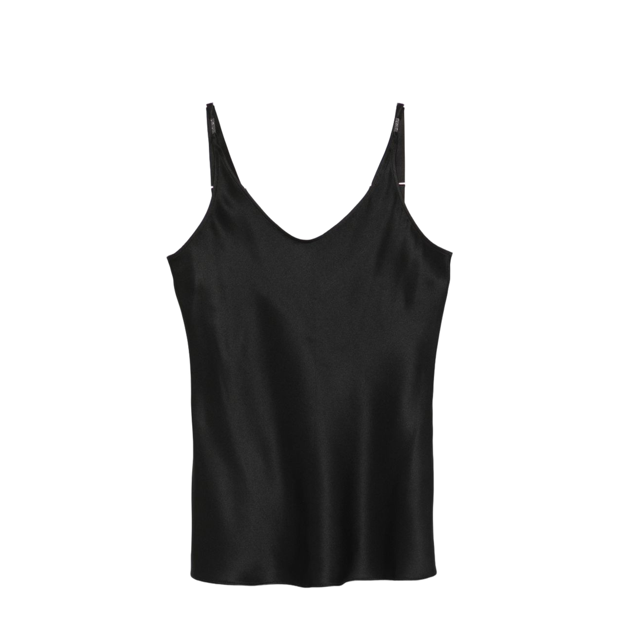 Women's Silk Top Black